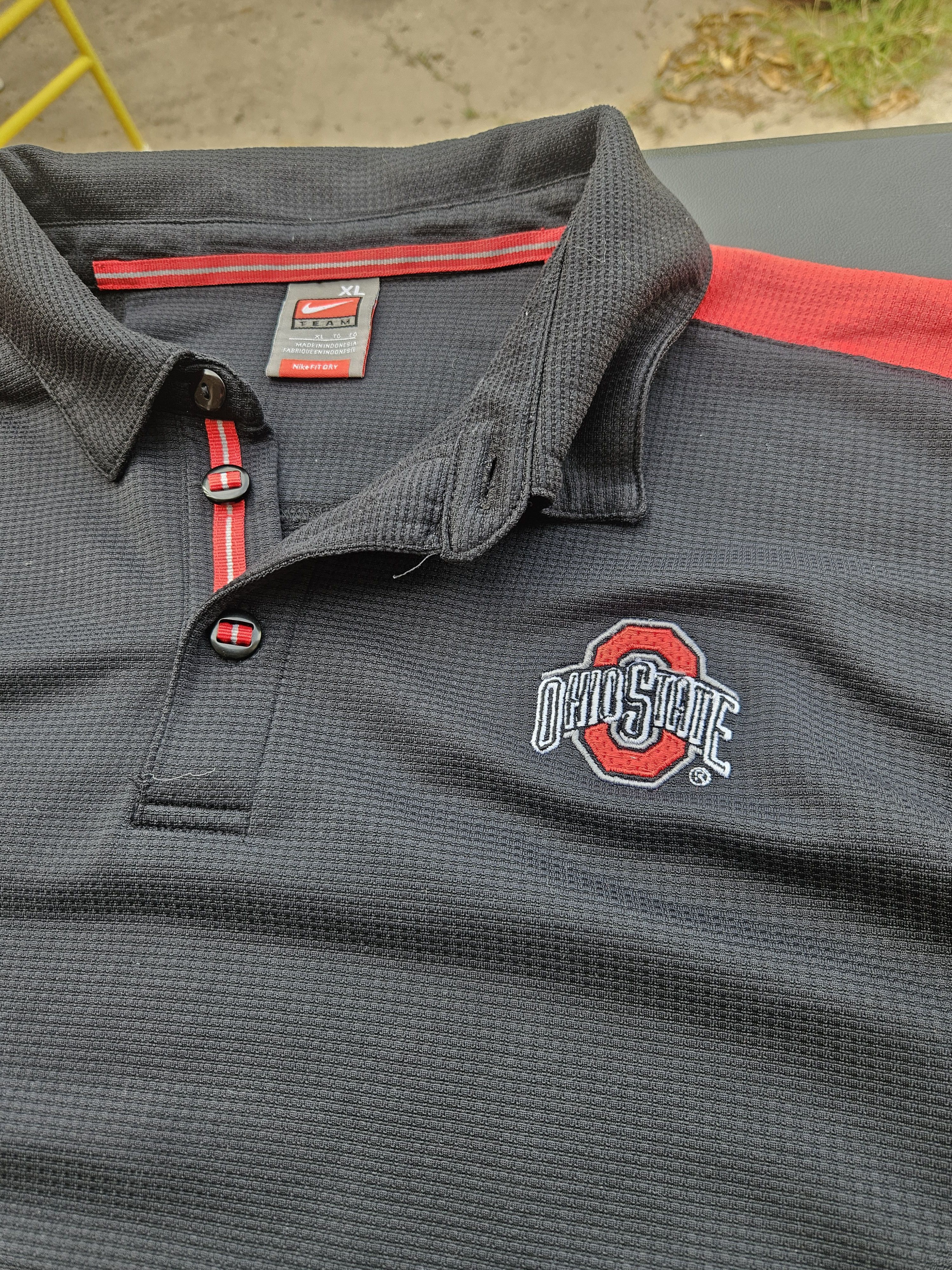 Nike Ohio State Y2K Nike Polo Size US XL / EU 56 / 4 - 3 Thumbnail