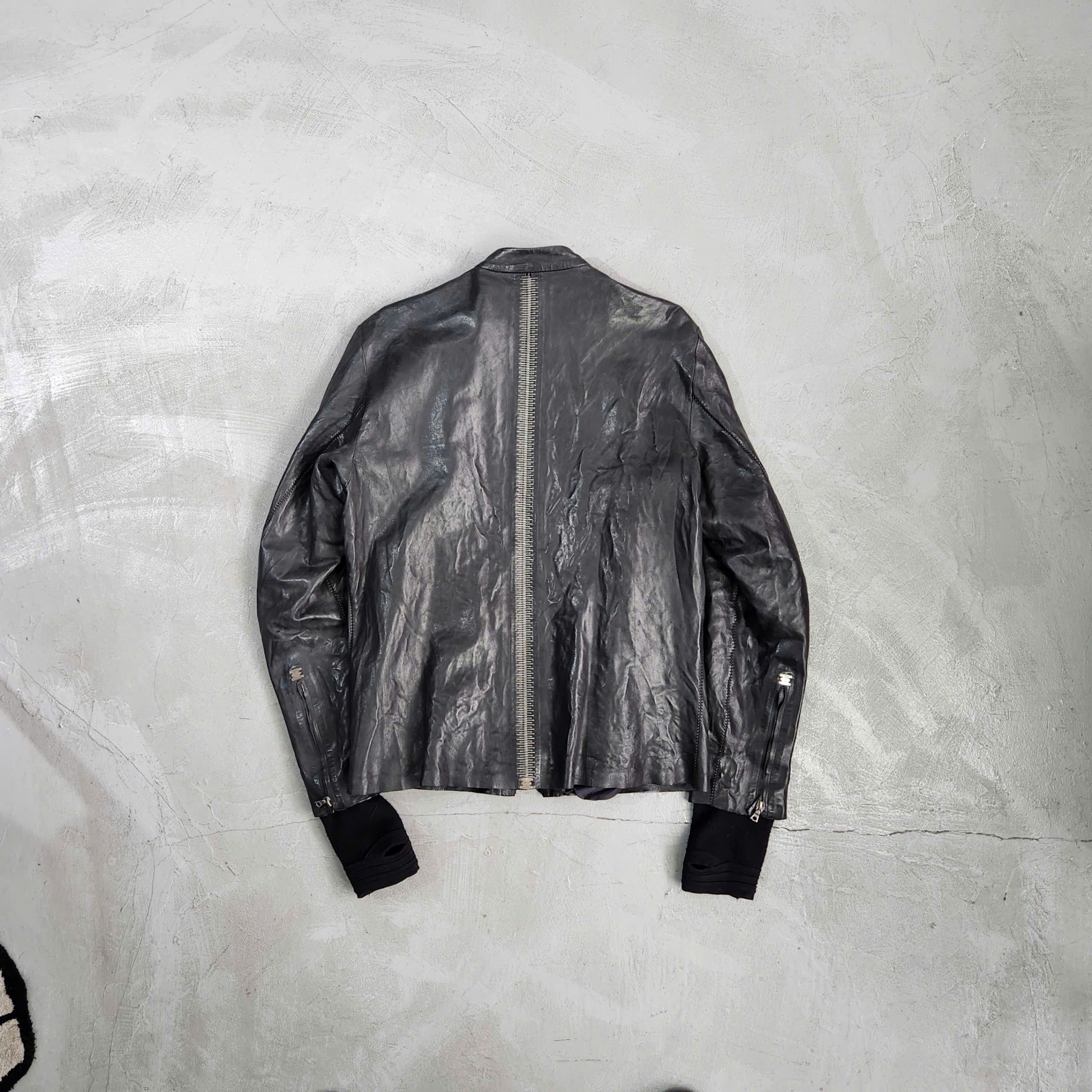 Isaac Sellam Experience Issac Sellam inflatable moto spine lamb leather jacket Size US L / EU 52-54 / 3 - 4 Thumbnail