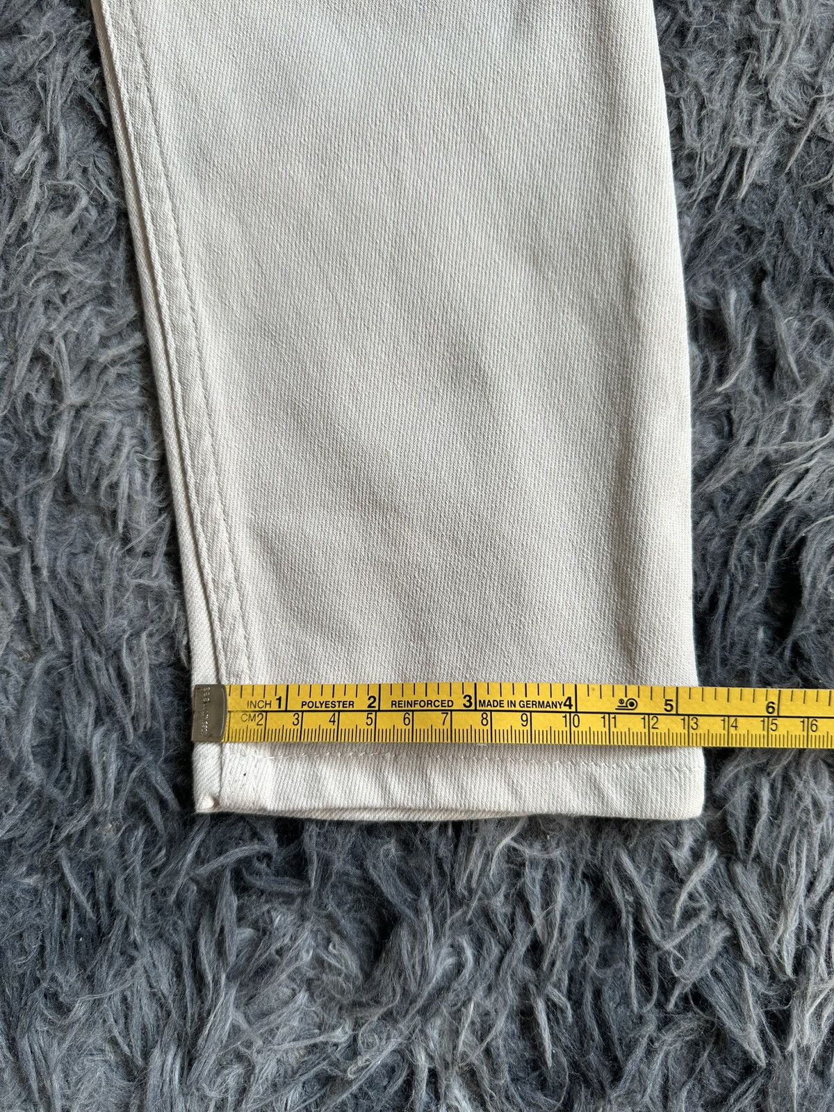 Diet Butcher Slim Skin 15/16AW - DBSS '' Feather to Snow '' collection pant Size US 29 - 19 Thumbnail