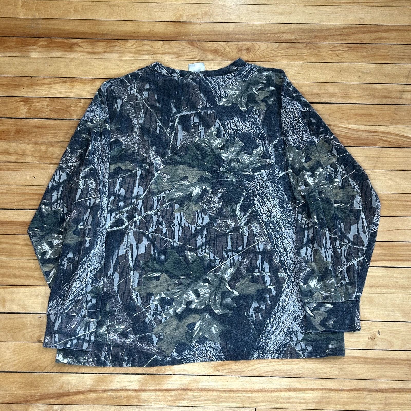 Mossy Oaks Y2K Mossy Oak Long Sleeve Camo T-Shirt Size US L / EU 52-54 / 3 - 4 Thumbnail
