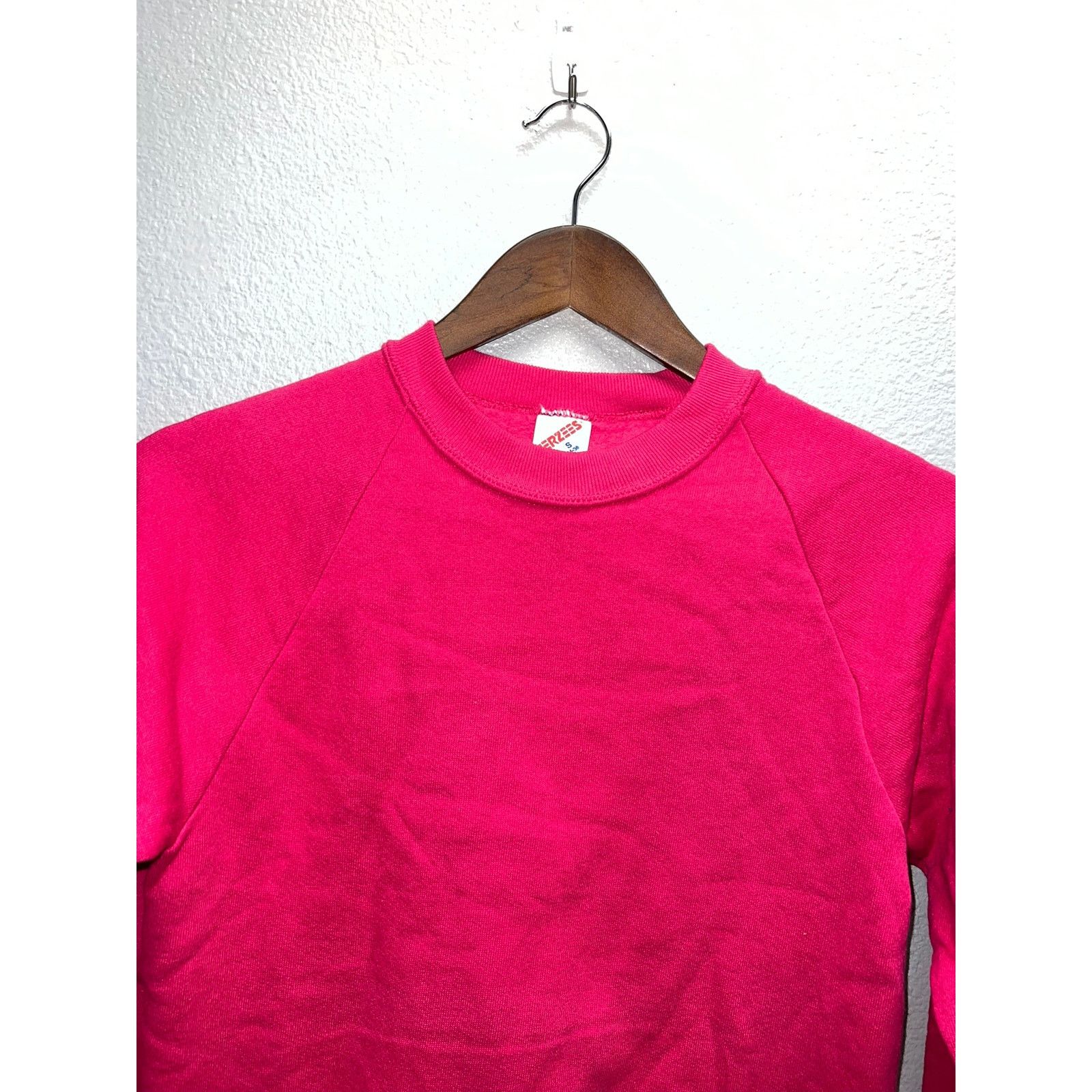Jerzees Vintage Pink Blank Sweatshirt Jerzees Crewneck 90s S Small Size US S / EU 44-46 / 1 - 2 Thumbnail