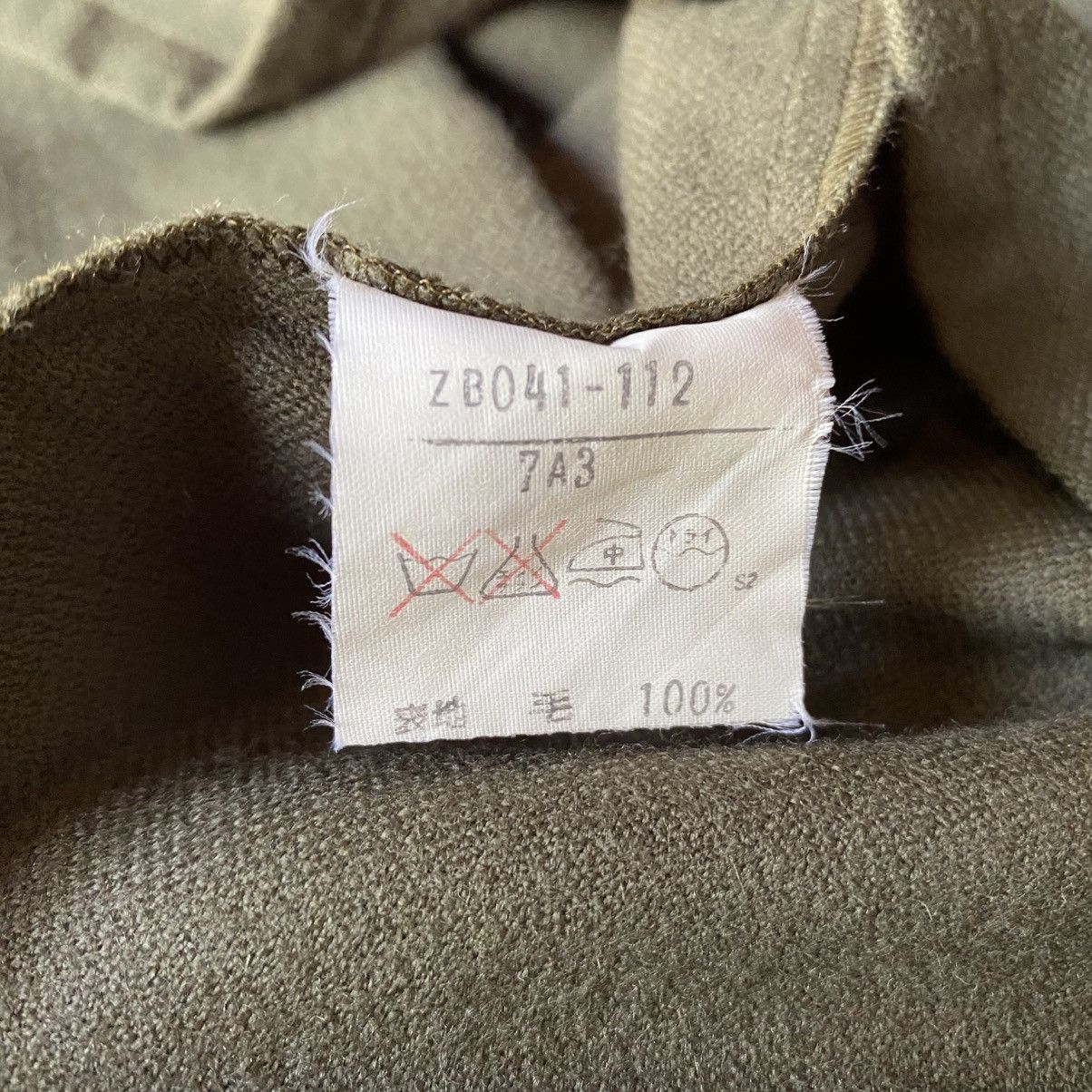 Karl Lagerfeld Karl Lagerfeld Khaki Asymmetrical Button Shirt Size M / US 6-8 / IT 42-44 - 12 Thumbnail