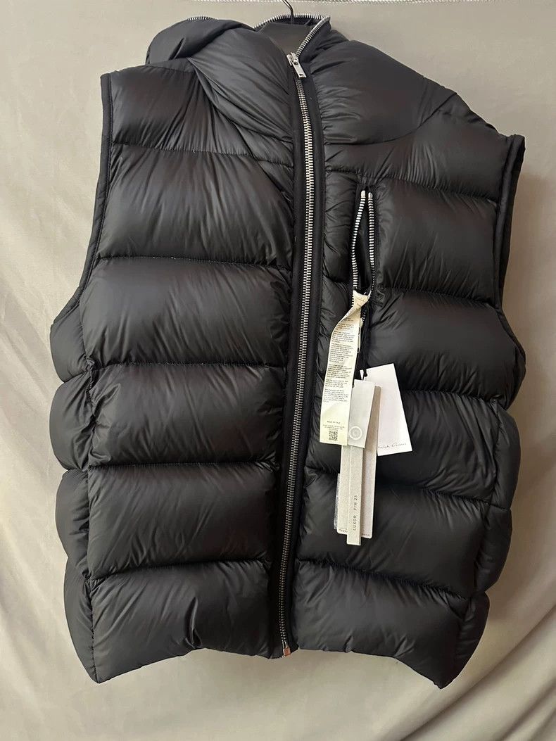 Rick Owens Rick Owens Black Puffer Vest with Tags Size US L / EU 52-54 / 3 - 1 Thumbnail