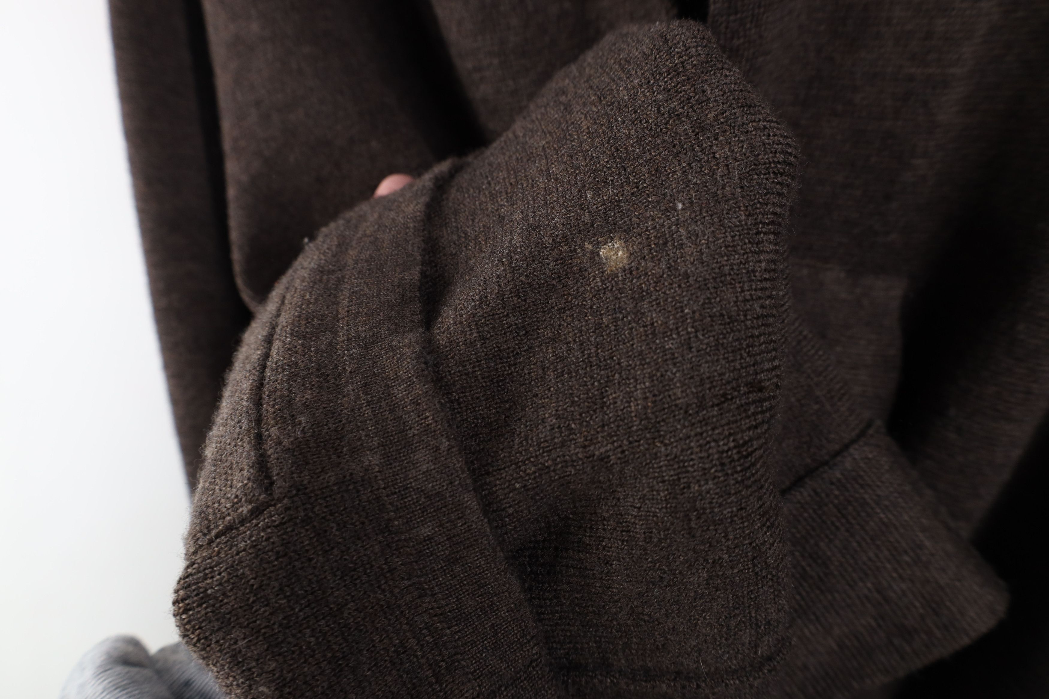 Vintage Vintage 90s Streetwear Merino Wool Knit Cardigan Sweater Size US XXL / EU 58 / 5 - 11 Thumbnail