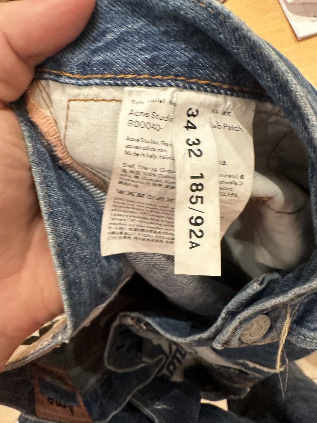 Acne Studios × Starter Acne Studios x Starter Denim Jeans Size US 34 / EU 50 - 6 Thumbnail