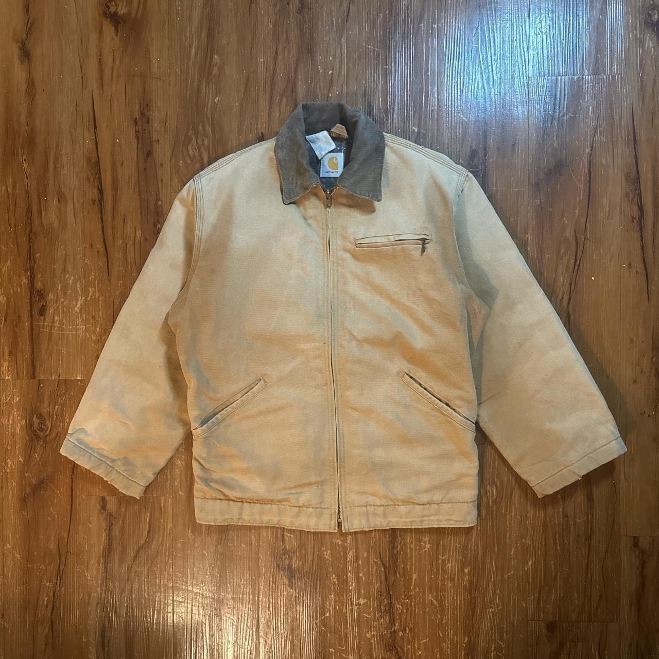 image of Carhartt Jacket in Tan, Men's (Size Medium)