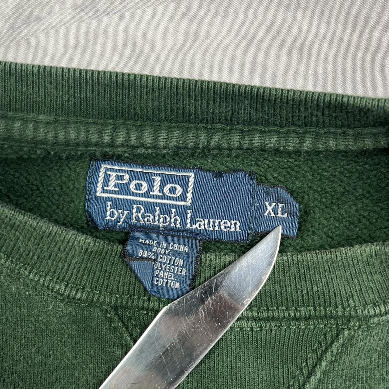 Polo Ralph Lauren Vintage polo pullover Size US XL / EU 56 / 4 - 3 Thumbnail