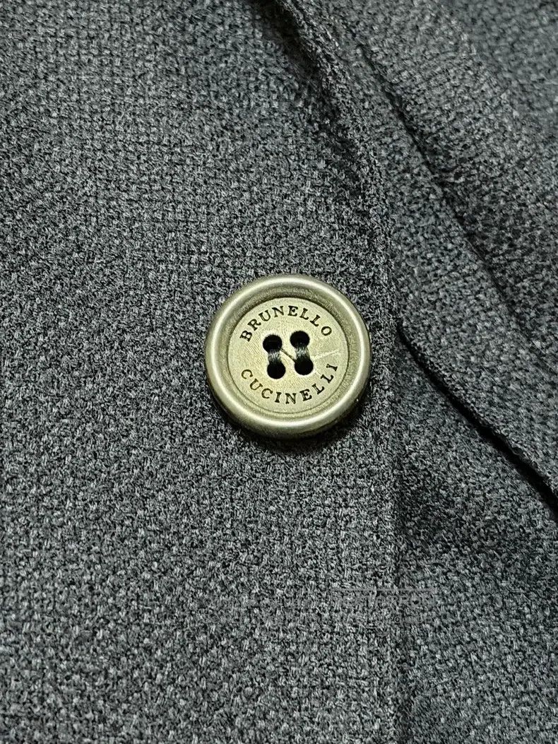 Brunello Cucinelli Brunello Cucinelli Premium Cashmere Business Jacket with W Size 52L - 8 Thumbnail