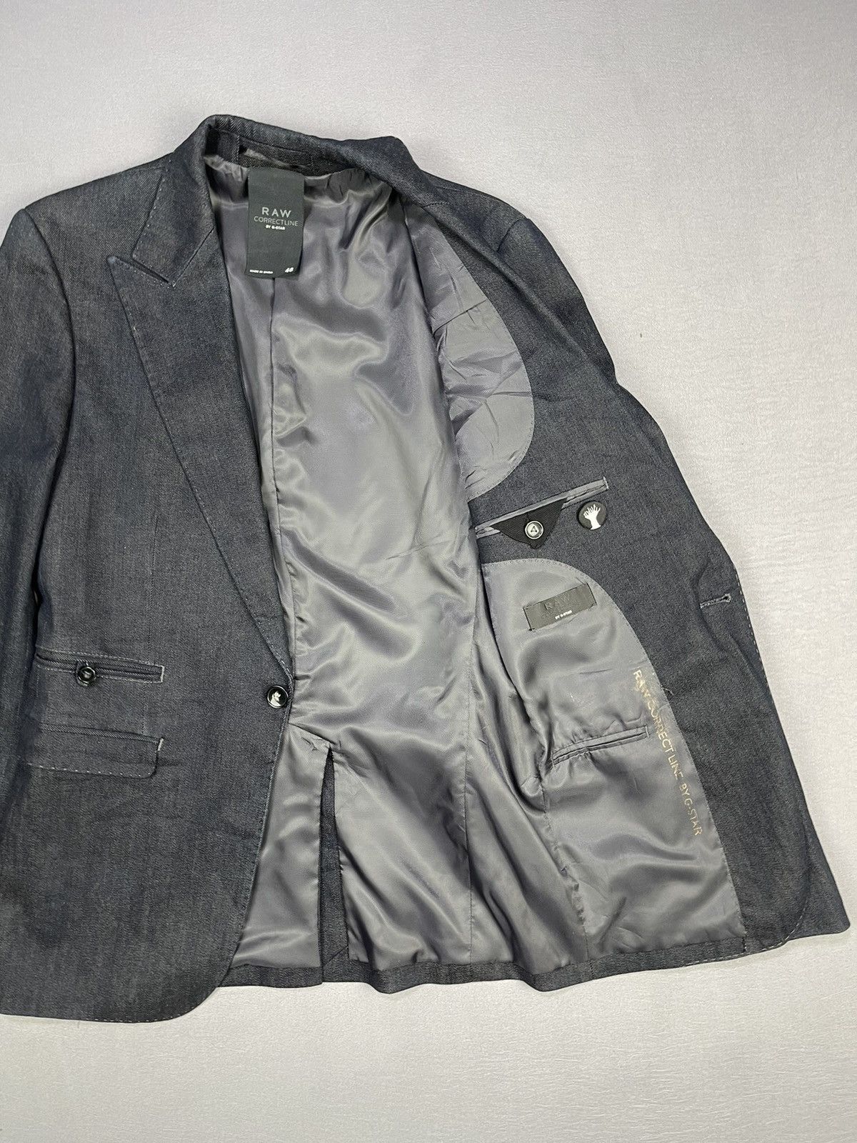 G-Star RAW Correctline By G-Star Denim Blazer Size US S / EU 44-46 / 1 - 12 Thumbnail