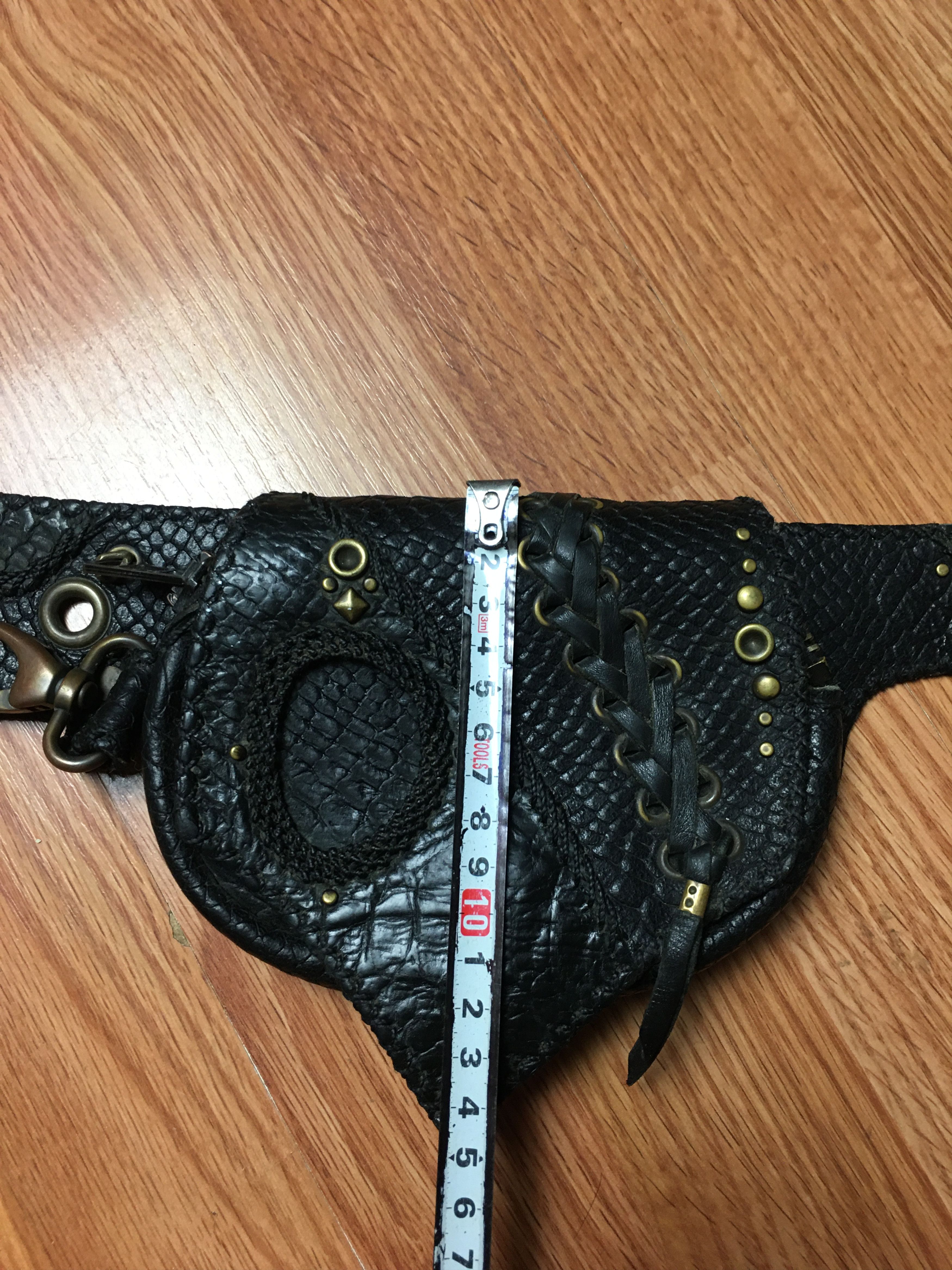 Handmade Leather Designer Handmade Vintage Belt Bag Size ONE SIZE - 14 Thumbnail