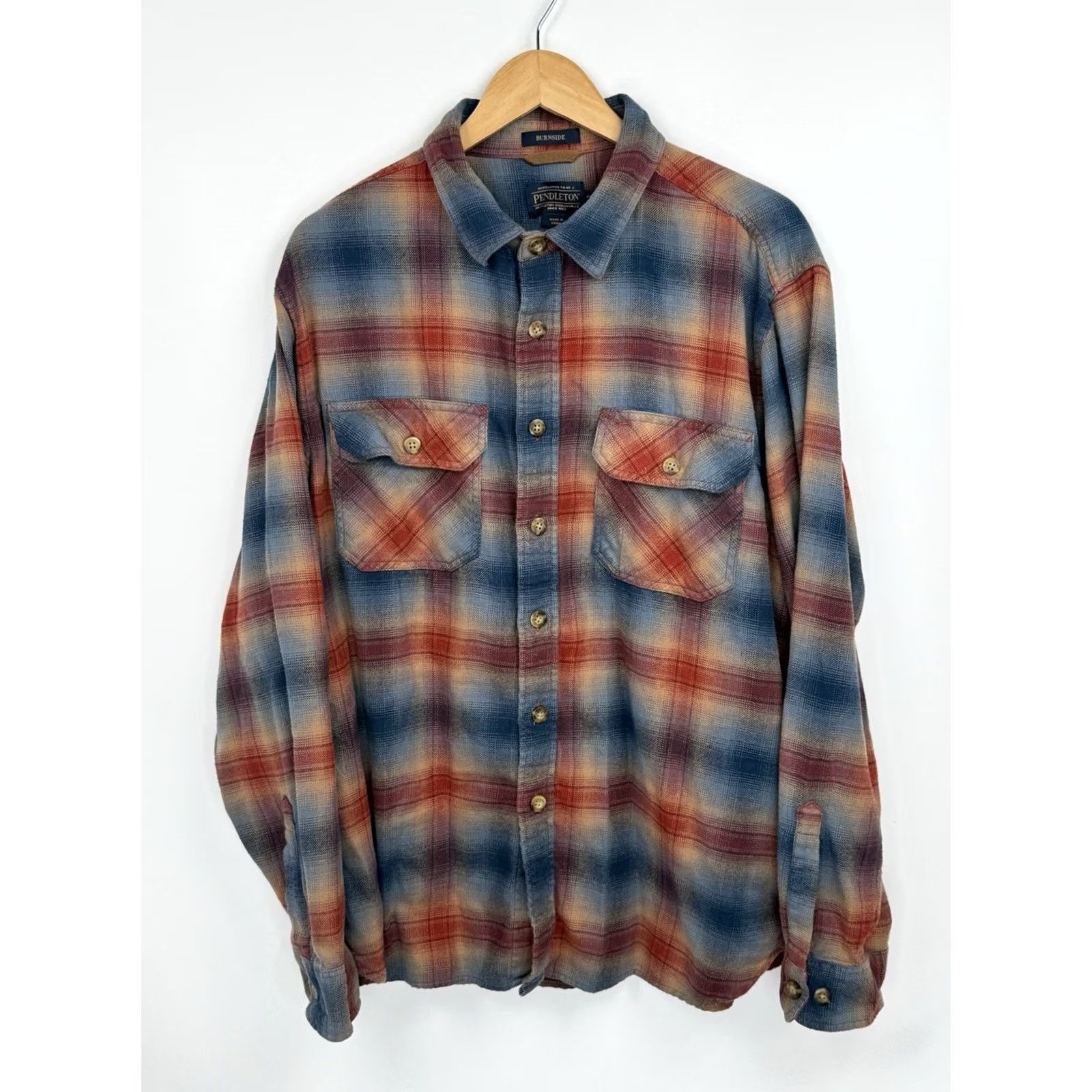 Pendleton Pendleton Shirt Mens XL Plaid Flannel Long Sleeve Button Up Size US XL / EU 56 / 4 - 2 Thumbnail