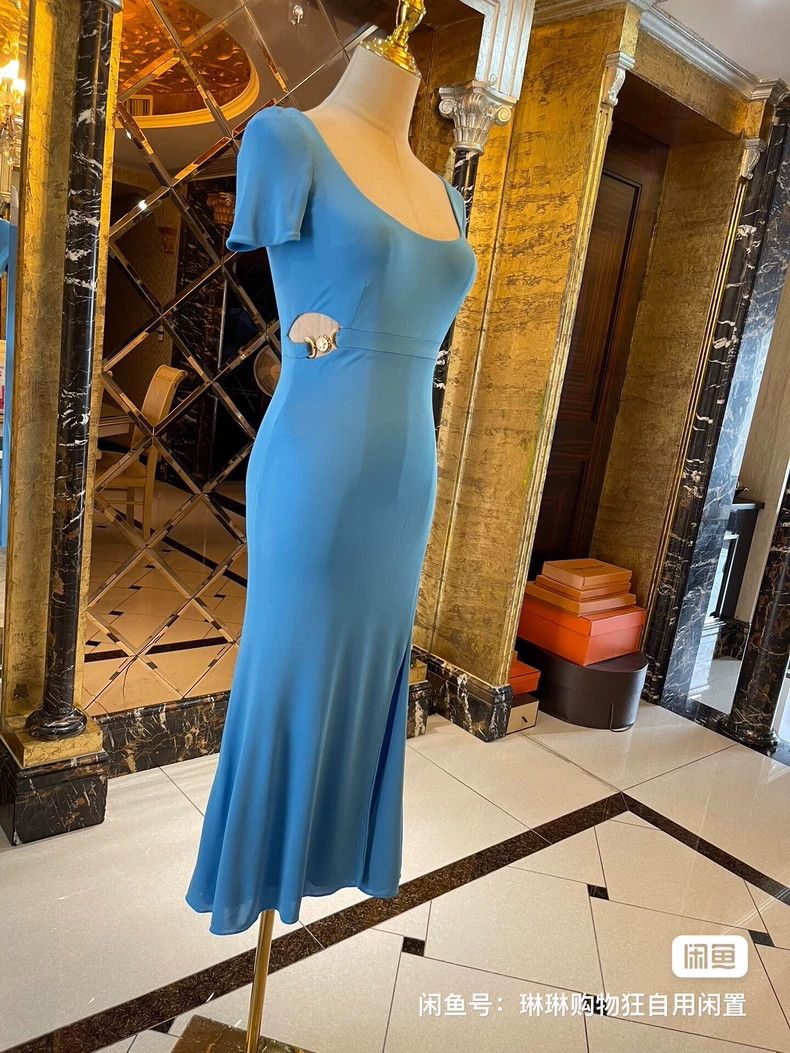 Versace Versace Sexy cut-out starfish metal logo small waist dress Size M / US 6-8 / IT 42-44 - 4 Thumbnail