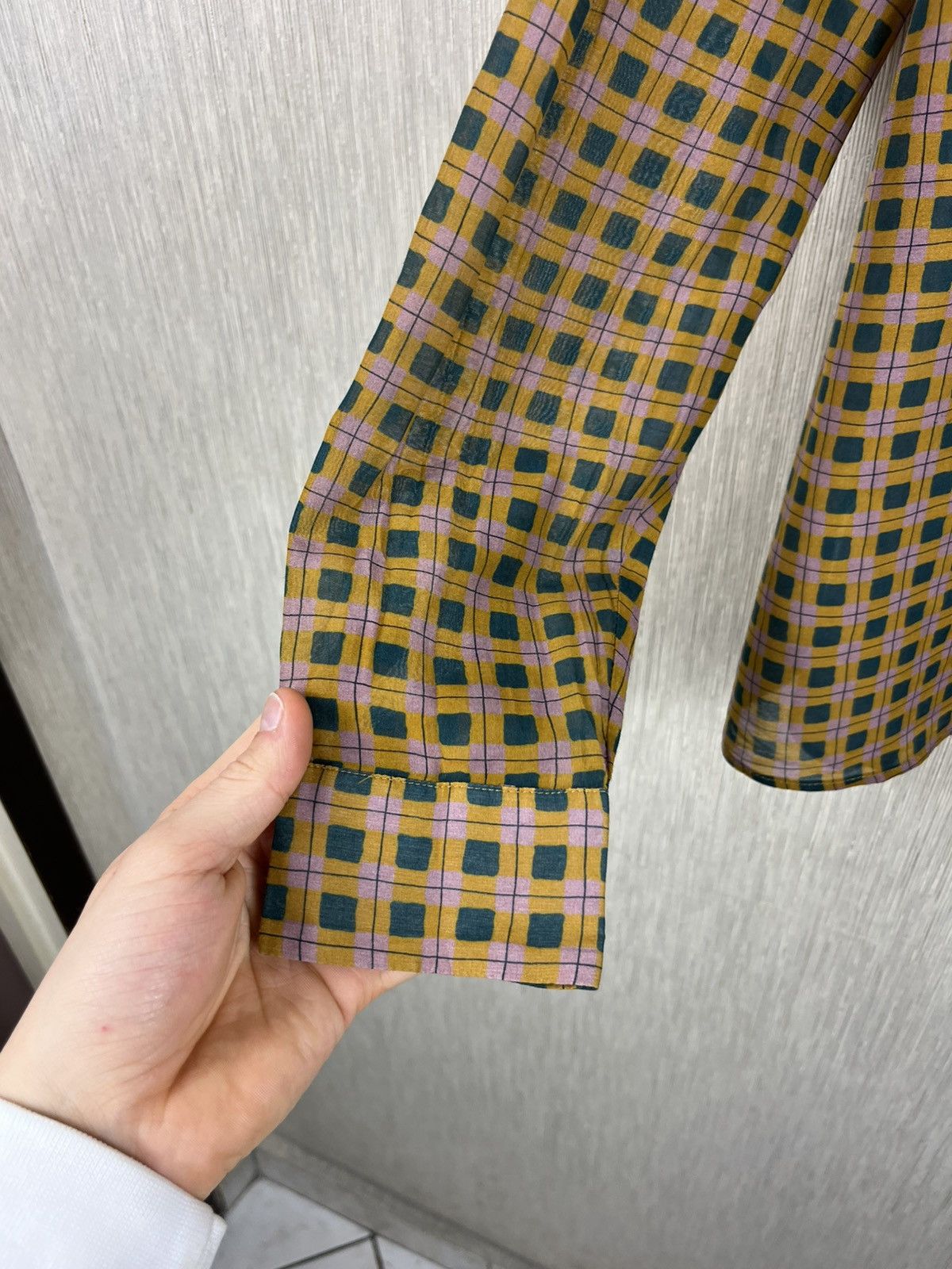Chloe × Designer Chloé Stora Paris patterned button up shirt full print chloe Size S / US 4 / IT 40 - 12 Thumbnail