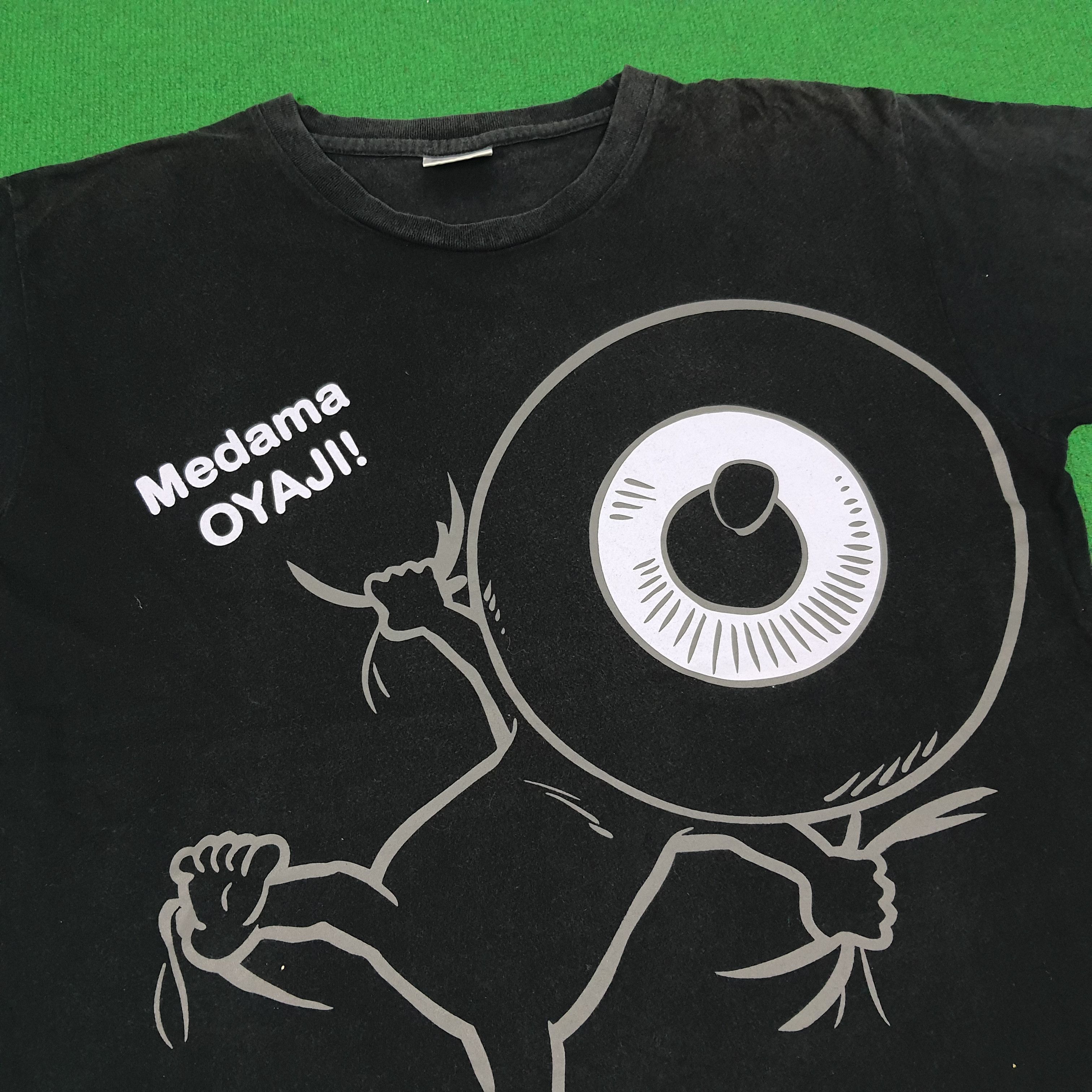Japanese Brand × Vintage Vintage Medama Oyaji Anime Gegege no Kitaro Tshirt Size US L / EU 52-54 / 3 - 2 Thumbnail