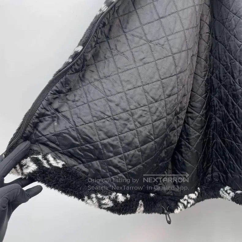 Balenciaga Balenciaga Black teddy bear Logo all-over print loose zipp Size XXS / US 00 / IT 34 - 4 Thumbnail