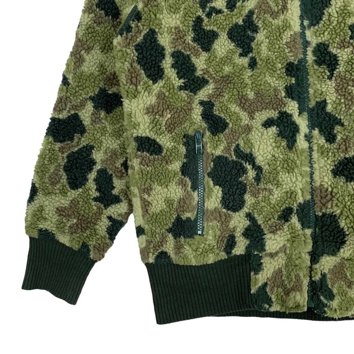 Gap Gap Camouflage Fleece Zip Up Jacket Size S Size US S / EU 44-46 / 1 - 5 Thumbnail