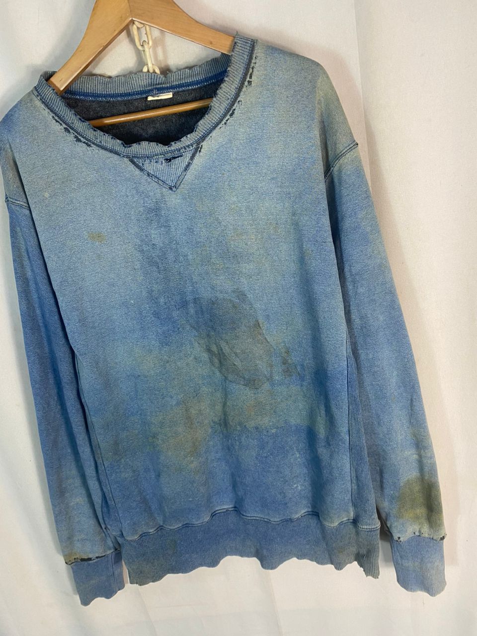 Japanese Brand Unisex🔥Union made distressed sweatshirt Size US M / EU 48-50 / 2 - 3 Thumbnail