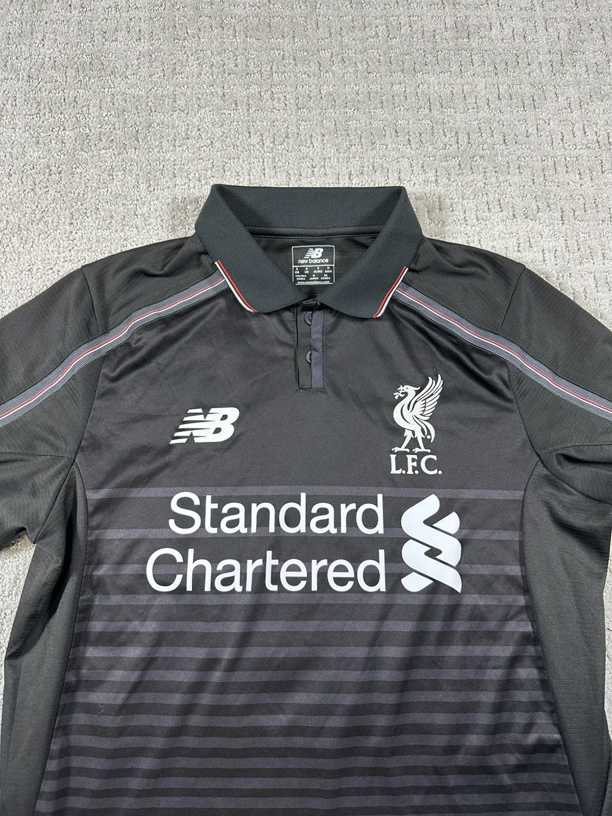 New Balance LFC Stahl Standard Chartered Soccer Jersey Size US S / EU 44-46 / 1 - 3 Thumbnail