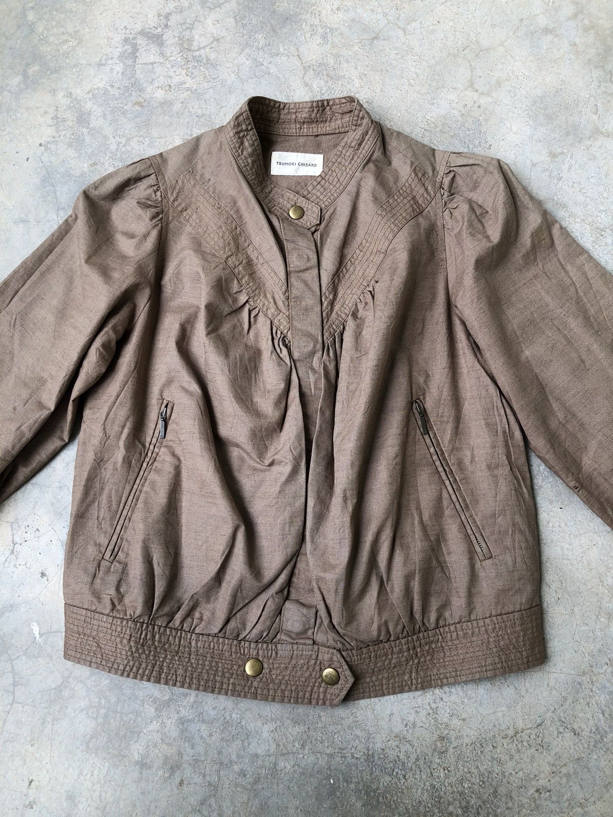 Issey Miyake Vintage issey Miyake Tsumori Chisato Cropped Button Jacket Size XS / US 0-2 / IT 36-38 - 7 Thumbnail