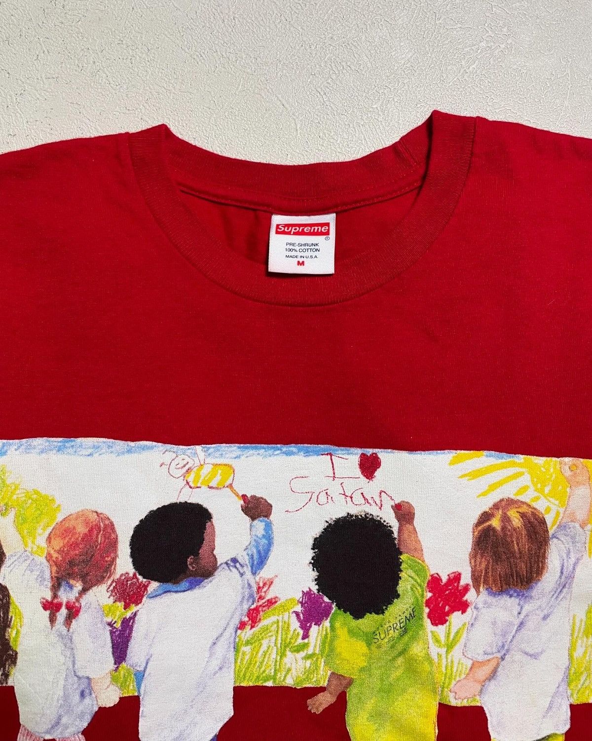 Supreme Supreme I Love Satan Tee Size US M / EU 48-50 / 2 - 4 Thumbnail