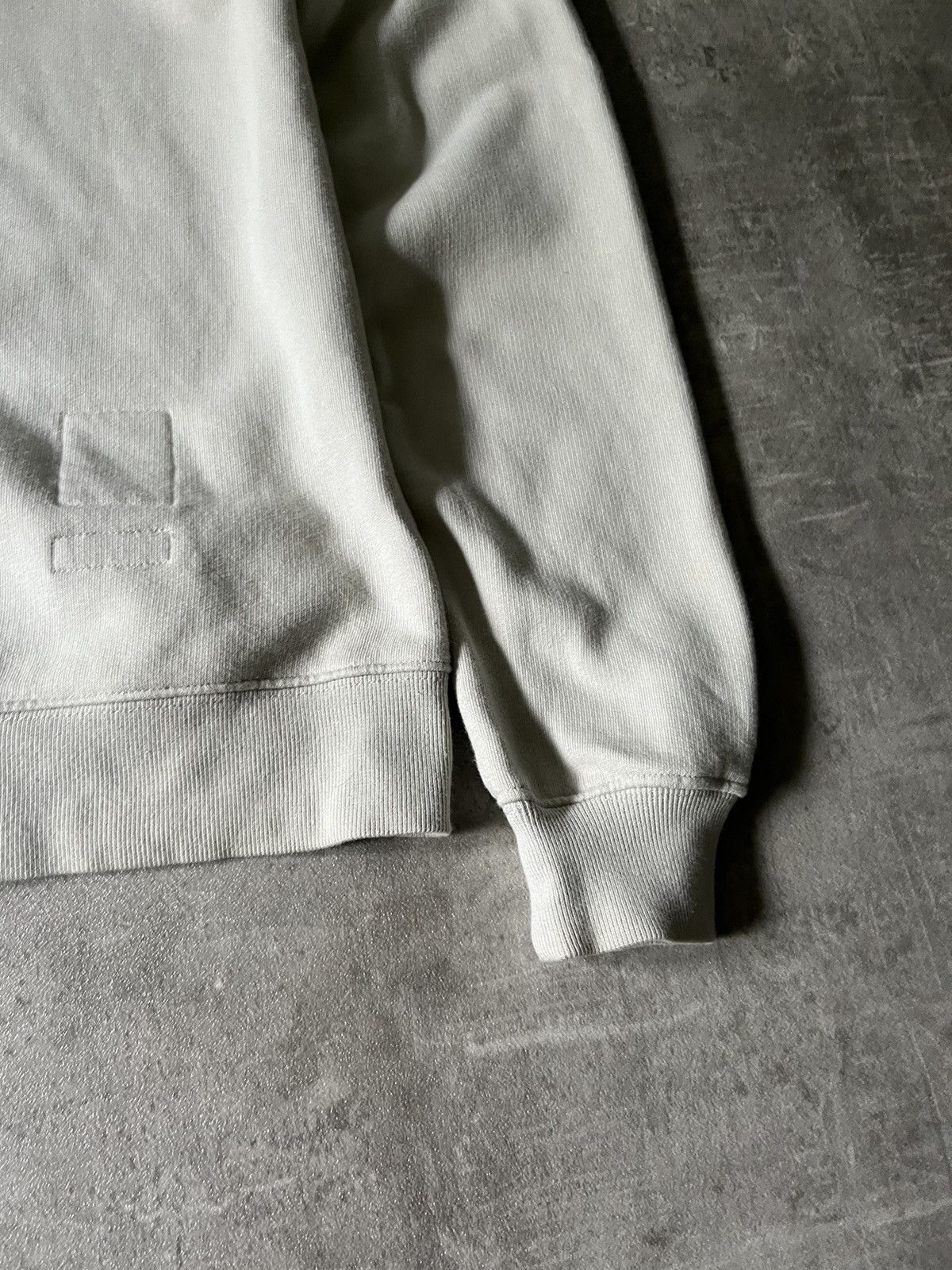 Rick Owens Rick Owens DRKSHDW embroidered sweatshirt robot logo beige Size US S / EU 44-46 / 1 - 4 Thumbnail