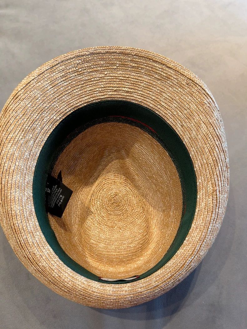 Gucci Gucci Size M Classic little straw hat 2503-Nextarrow Size ONE SIZE - 4 Thumbnail