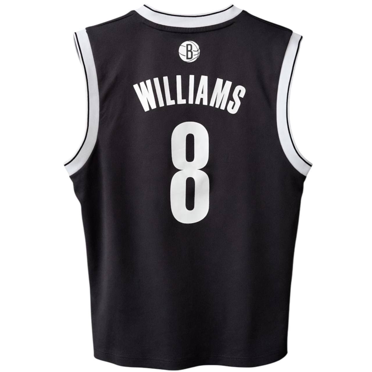 NBA 2015 BROOKLYN NETS #8 WILLIAMS ADIDAS BASKETBALL JERSEY SZ M Size US M / EU 48-50 / 2 - 1 Thumbnail