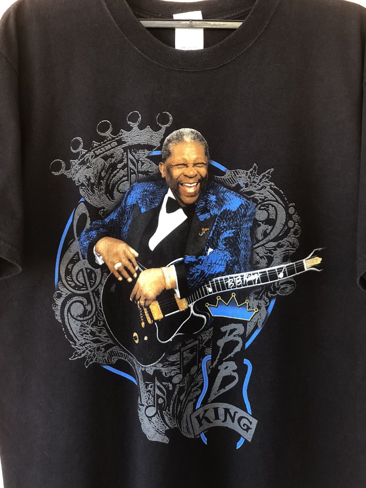 Band Tees × Vintage Vintage B B KING Bluesman Tour Tee Size US L / EU 52-54 / 3 - 2 Thumbnail
