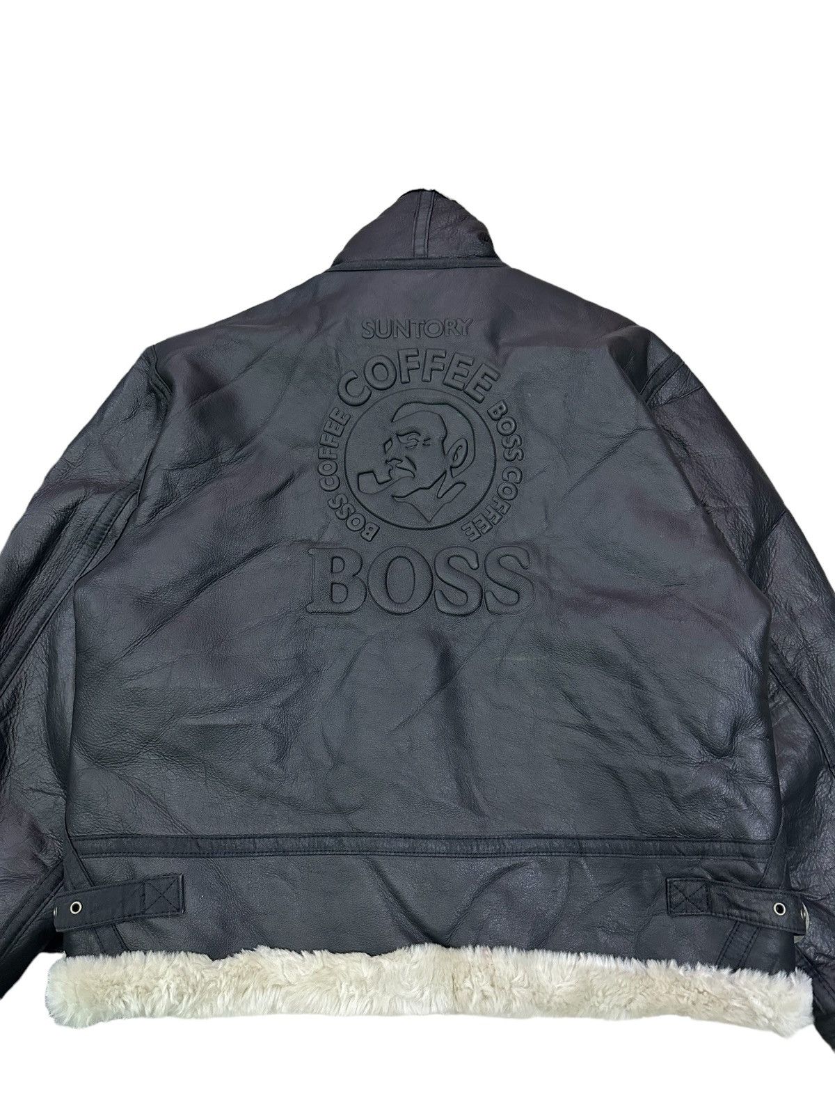 Other SUNTORY COFEE BOSS B3 LEATHER JACKET Size US M / EU 48-50 / 2 - 10 Thumbnail