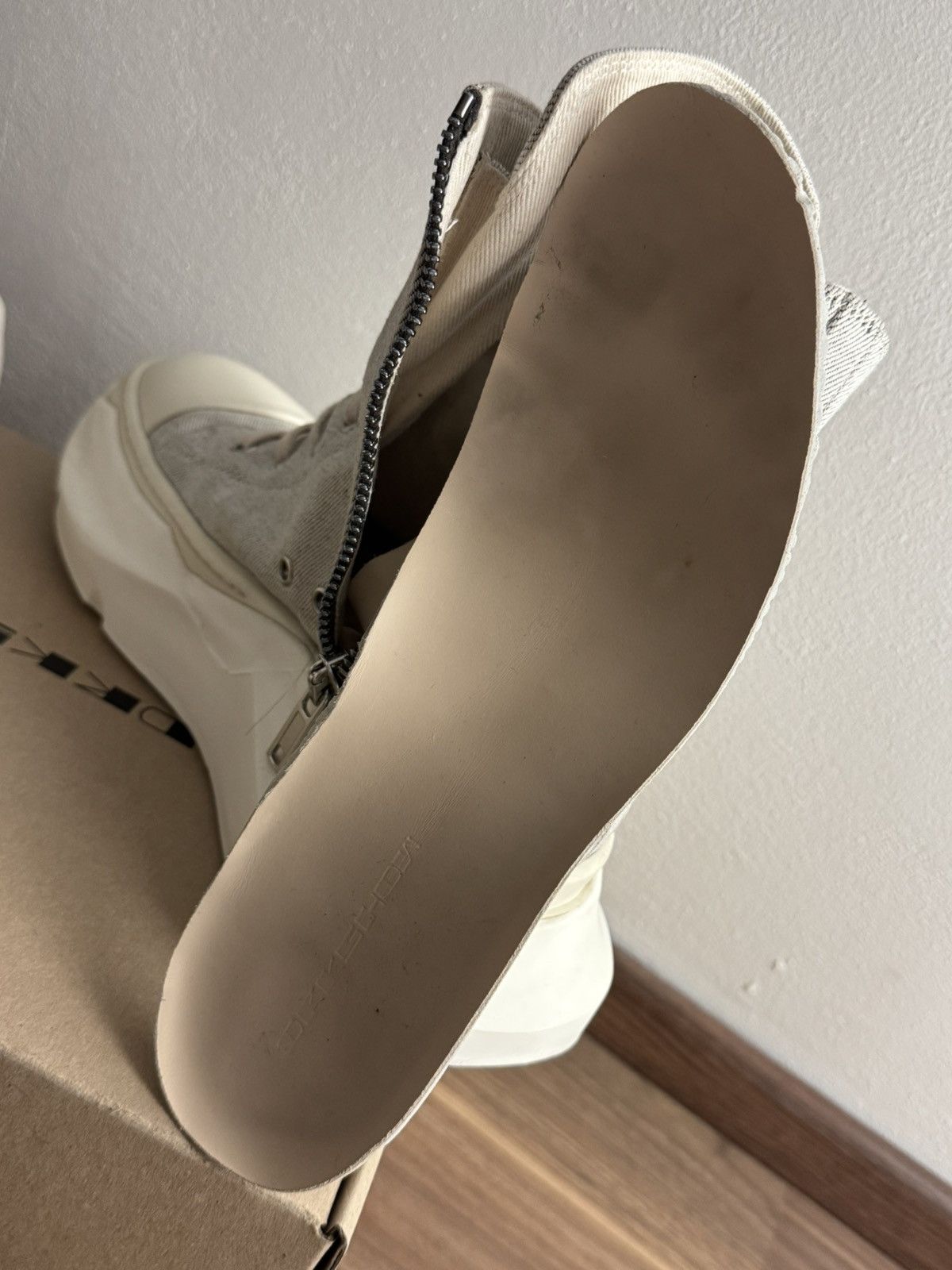 Rick Owens Drkshdw RICK OWENS DRKSHDW ABSTRACT HIGH SHOES Size US 8 / EU 41 - 11 Thumbnail