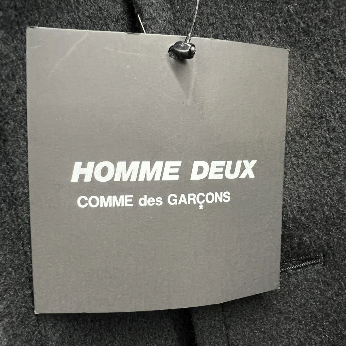 Comme des Garcons Homme Plus Coat Stand Collar Wool Cashmere Chester Size US S / EU 44-46 / 1 - 3 Thumbnail