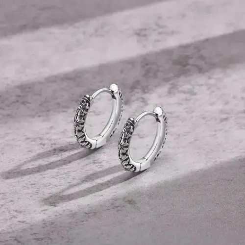 VIBE Round Huggie Hoop Vintage Earrings Size ONE SIZE - 1 Thumbnail