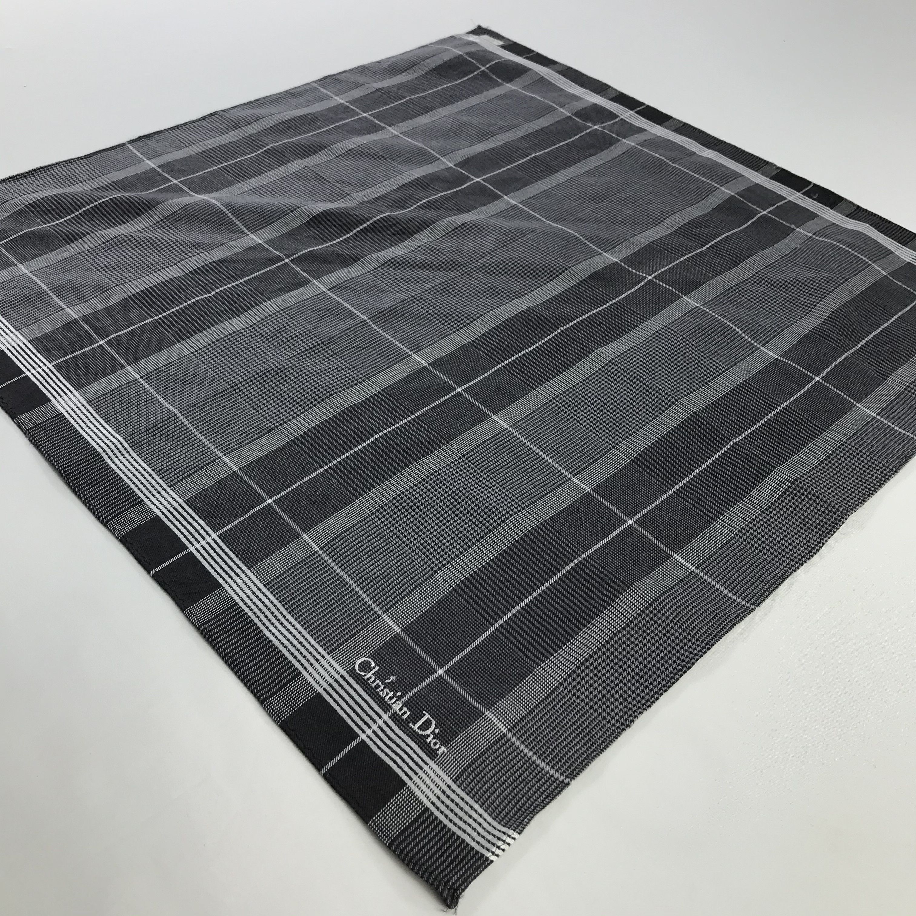 Christian Dior Monsieur × Vintage Christian Dior Bandana / Handkerchief / Neckerchief - S828 Size ONE SIZE - 2 Thumbnail