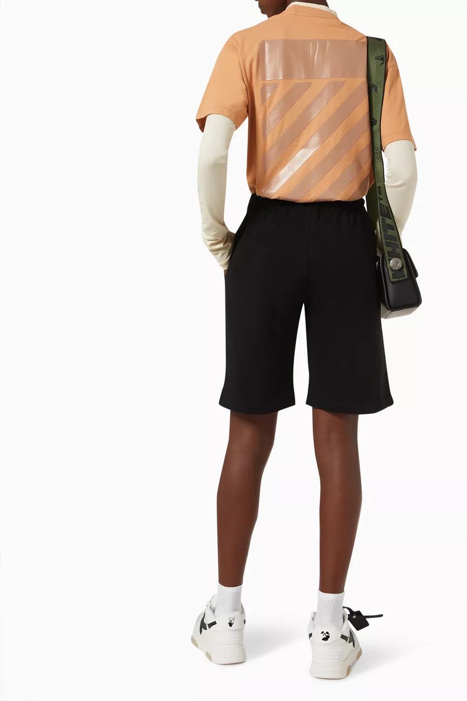 Off-White o1y1225 Crewneck T-Shirt in Orange Size XS / US 0-2 / IT 36-38 - 4 Thumbnail