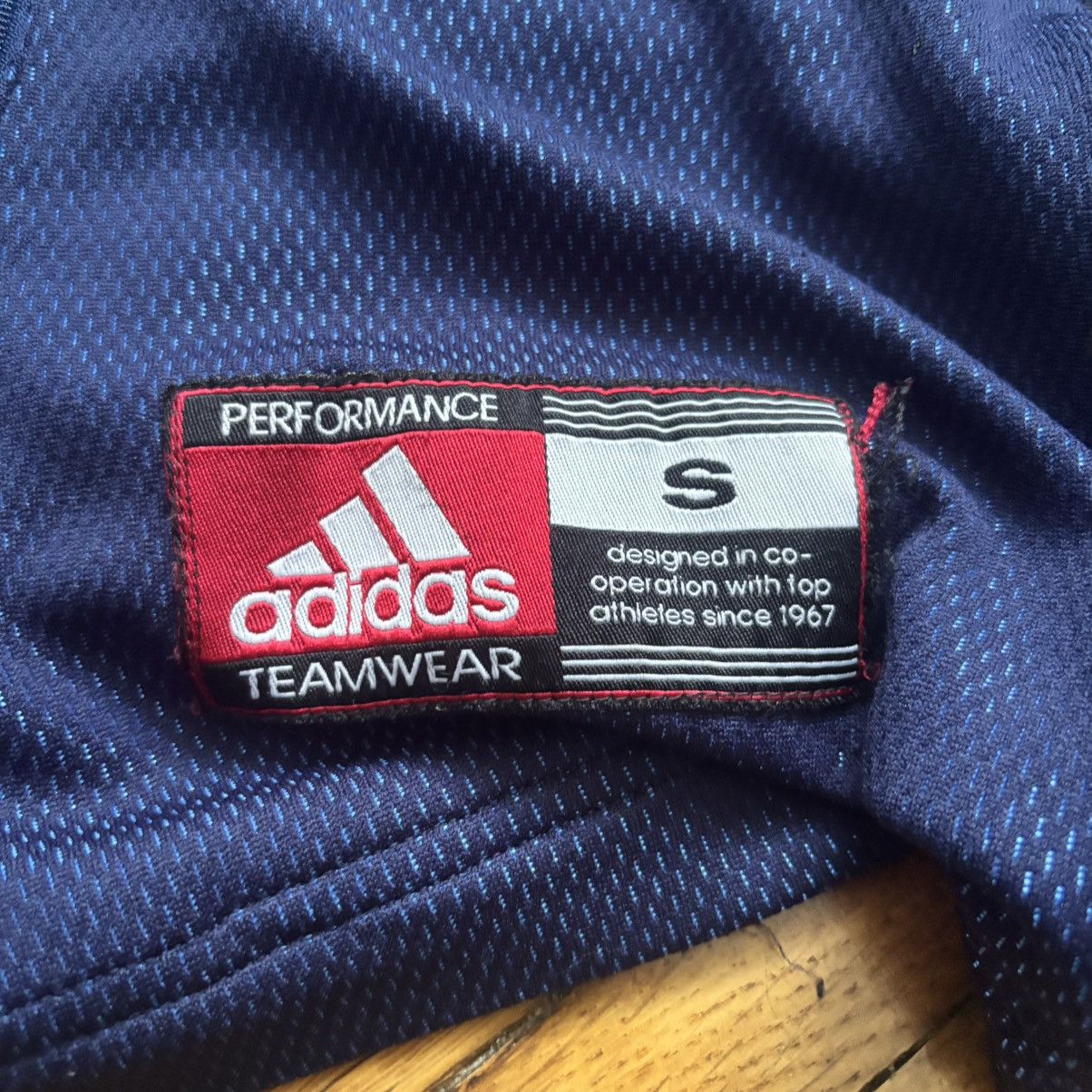 Vintage Avant-Garde Adidas Basketball Zip Jersey