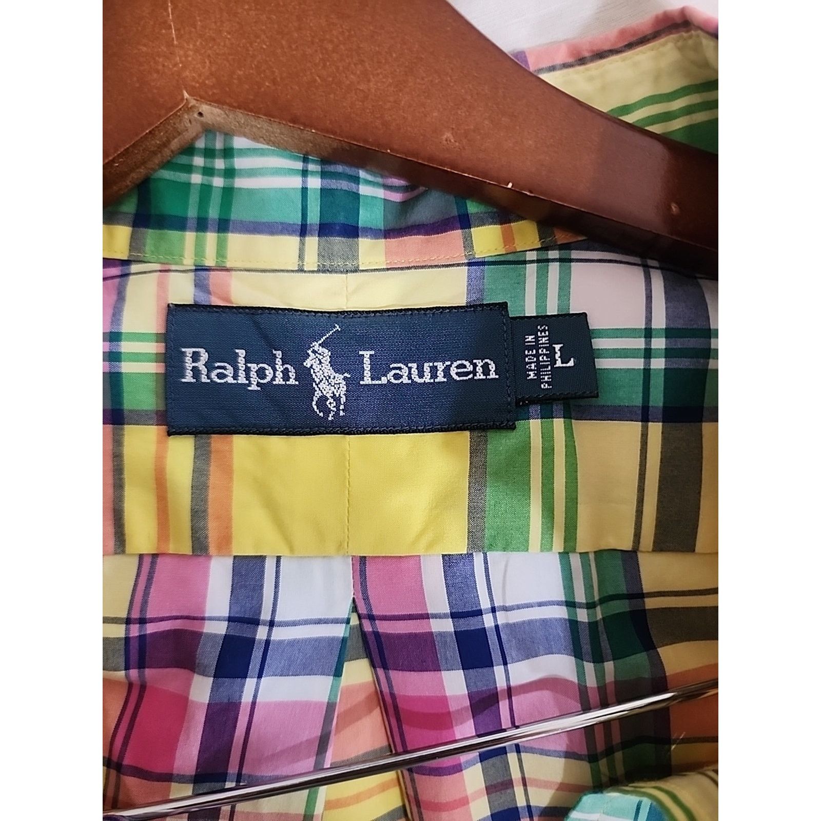 Polo Ralph Lauren Vintage Ralph Lauren Men’s Button-up Shirt L Houndstooth Size US L / EU 52-54 / 3 - 2 Thumbnail