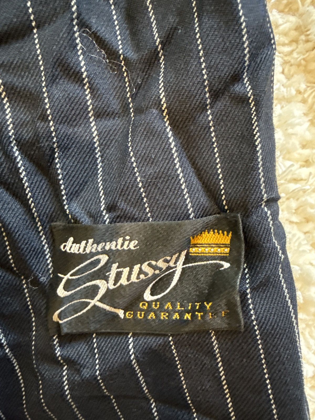 Stussy STUSSY WRINKLED PINSTRIPE SUIT Size 42R - 10 Thumbnail