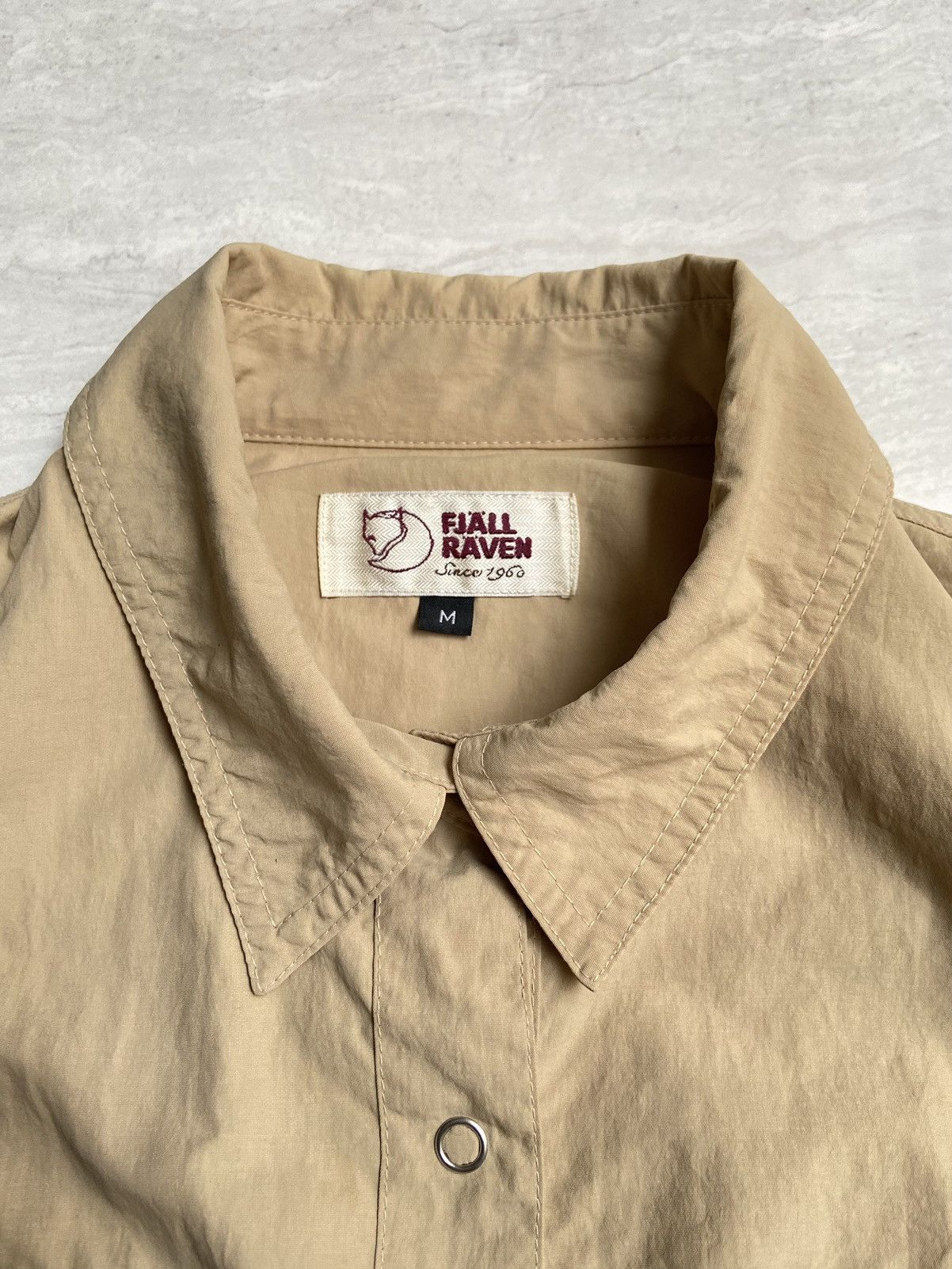 Fjallraven × Japanese Brand × Vintage FJALL RAVEN Brown Shirt Size US S / EU 44-46 / 1 - 10 Thumbnail