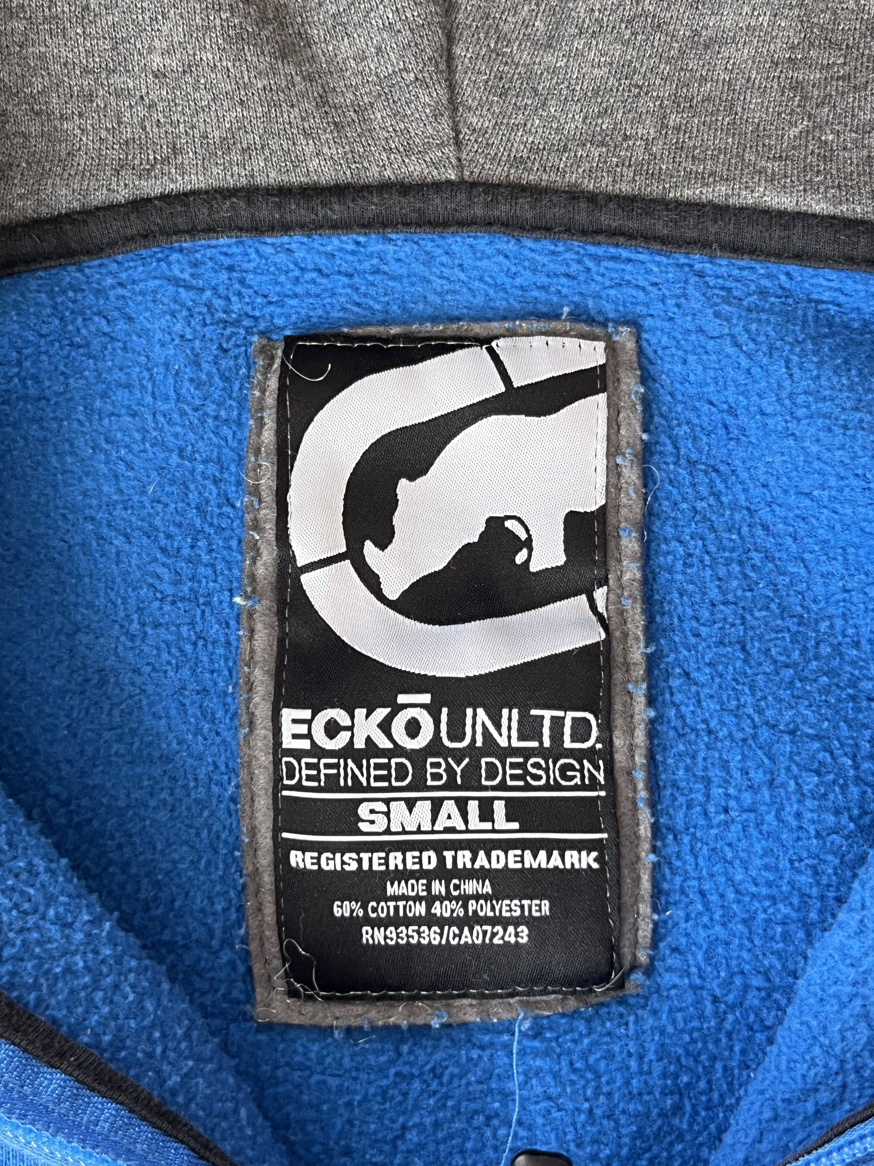 Ecko Unltd. Vintage Zip Hoodie Ecko Unltd. Y2K Style Streetwear Size US S / EU 44-46 / 1 - 10 Thumbnail