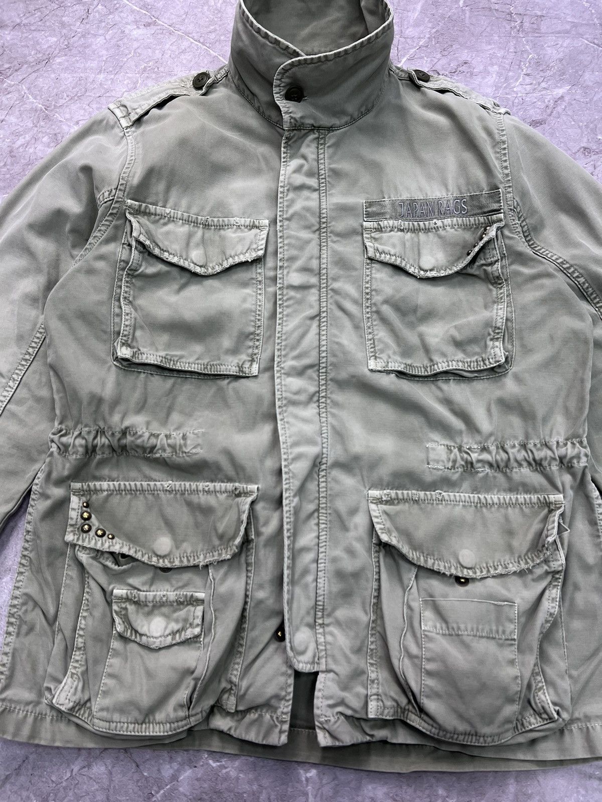 If Six Was Nine Vintage Sun faded JAPANESE MAHARISHI STYLE FIELD jacket Size US L / EU 52-54 / 3 - 5 Thumbnail
