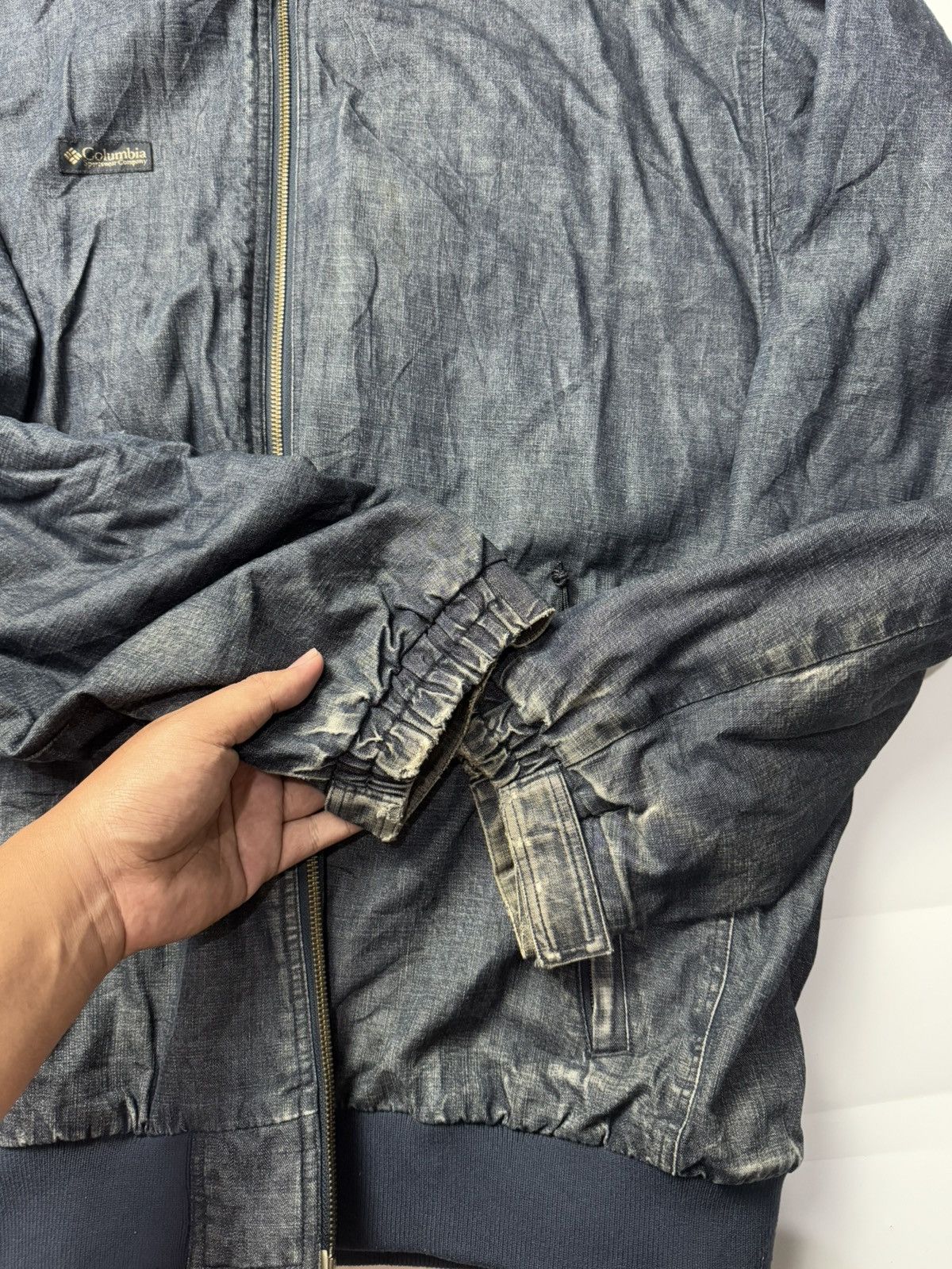 If Six Was Nine × Japanese Brand × Le Grande Bleu (L.G.B.) Fur Denim Hoodie Columbia Size US XL / EU 56 / 4 - 10 Thumbnail
