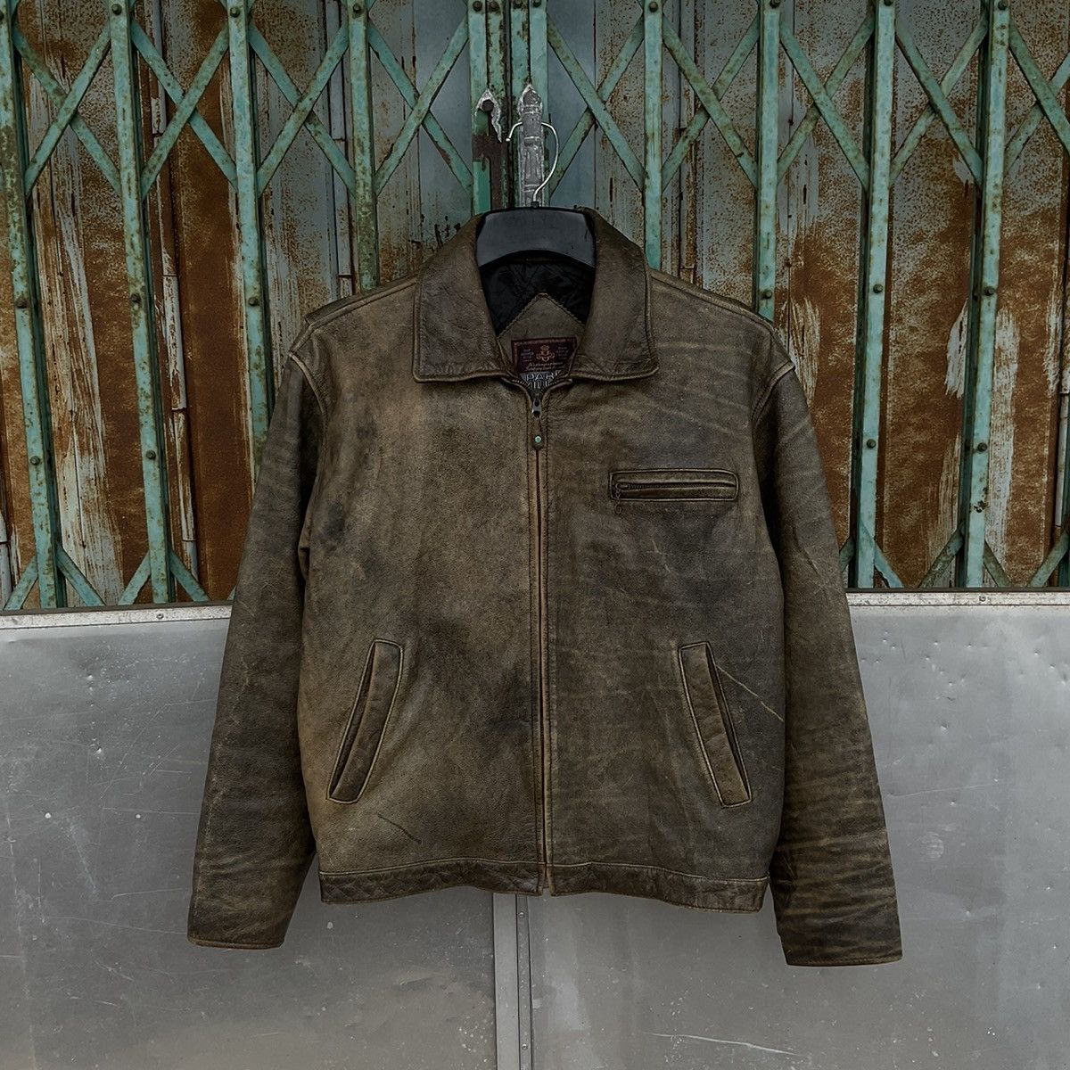 Genuine Leather × Japanese Brand Park Miller leather jaeket y2k Size US M / EU 48-50 / 2 - 2 Thumbnail