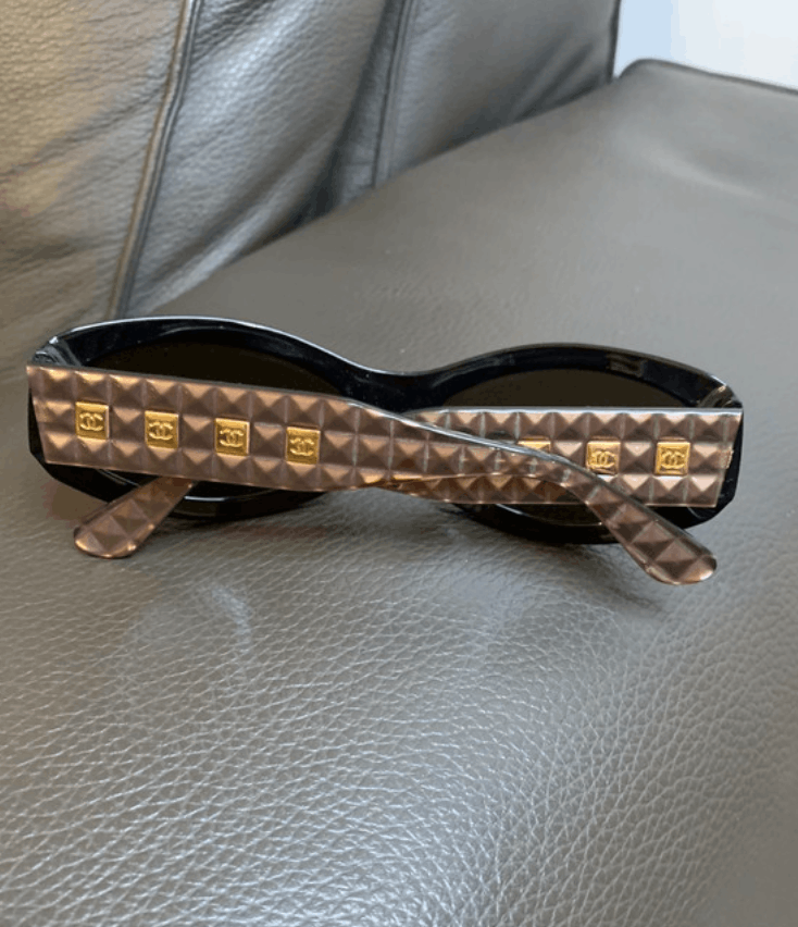 Chanel Chanel Sunglasses 5029 CC Rhinestone Rimless 4017 Vintage Size ONE SIZE - 1 Thumbnail