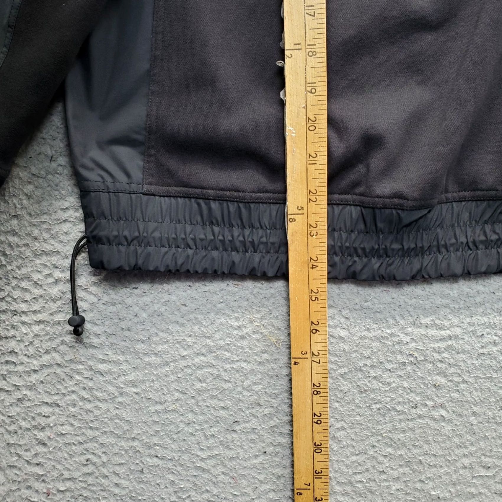 Athleta Athleta Jacket Womens XS Black 1/2 Zip Drawcord Hem Performance Breathable Stretch Athletic Coat Jacket Size XS / US 0-2 / IT 36-38 - 4 Thumbnail