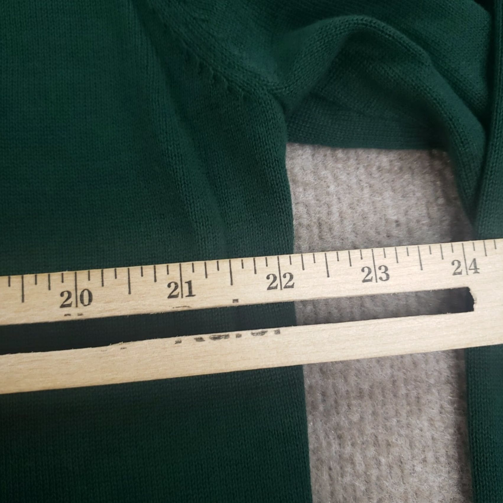 Nautica Nautica Mens Sweater Large Extra Large Green 1/4 Zip Long Sleeve Mock Neck Lightweight Size US L / EU 52-54 / 3 - 5 Thumbnail