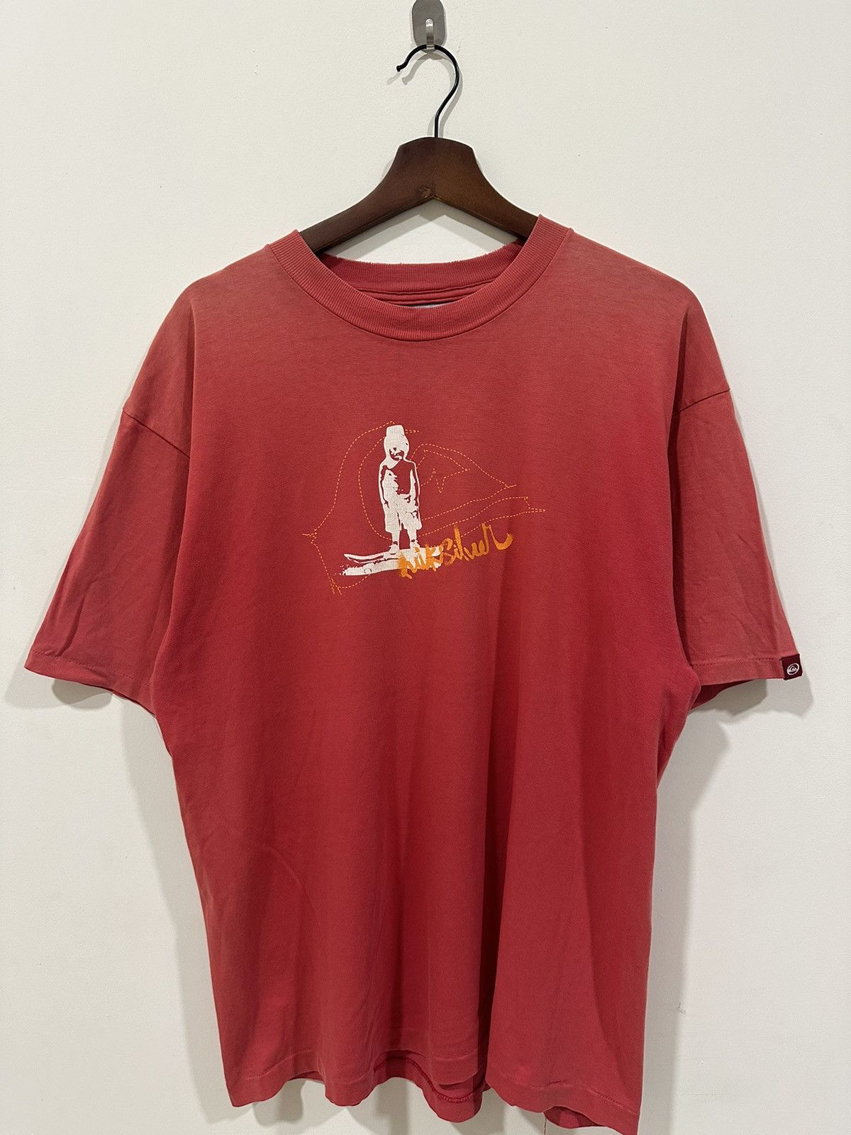 Quiksilver × Vintage Vintage 90s Quicksilver Surf Tee Size US XL / EU 56 / 4 - 1 Thumbnail