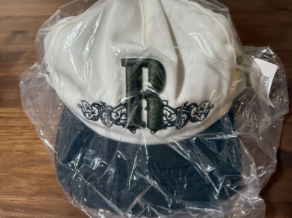 Rhude RHUDE X DOMAINE CHAVY-CHOUET R LOGO HAT CREAM / BLACK Size ONE SIZE - 5 Thumbnail