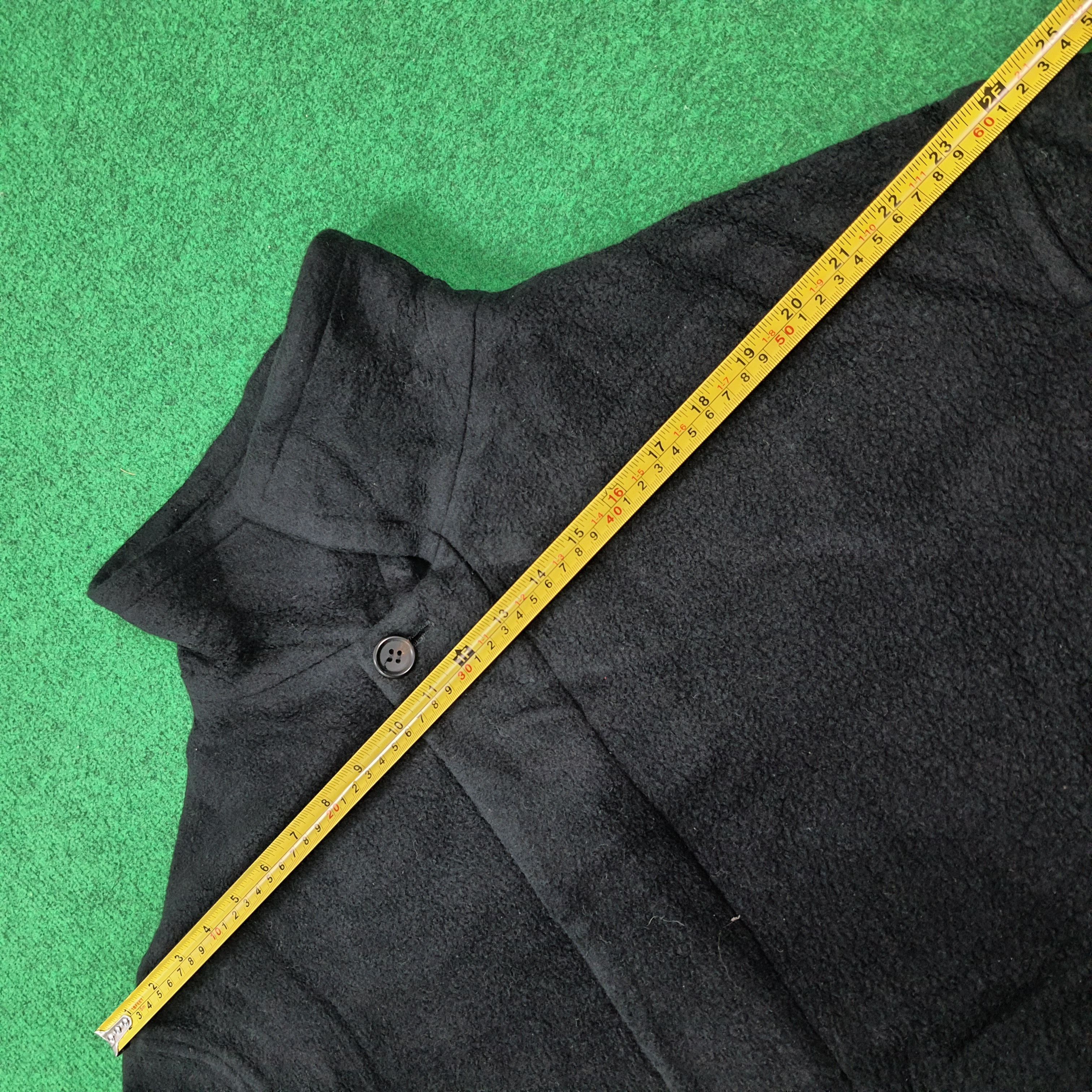 Y's Vintage Y's Yohji Yamamoto Fleece Jacket Overcoat C284N1 Size US XXL / EU 58 / 5 - 10 Thumbnail