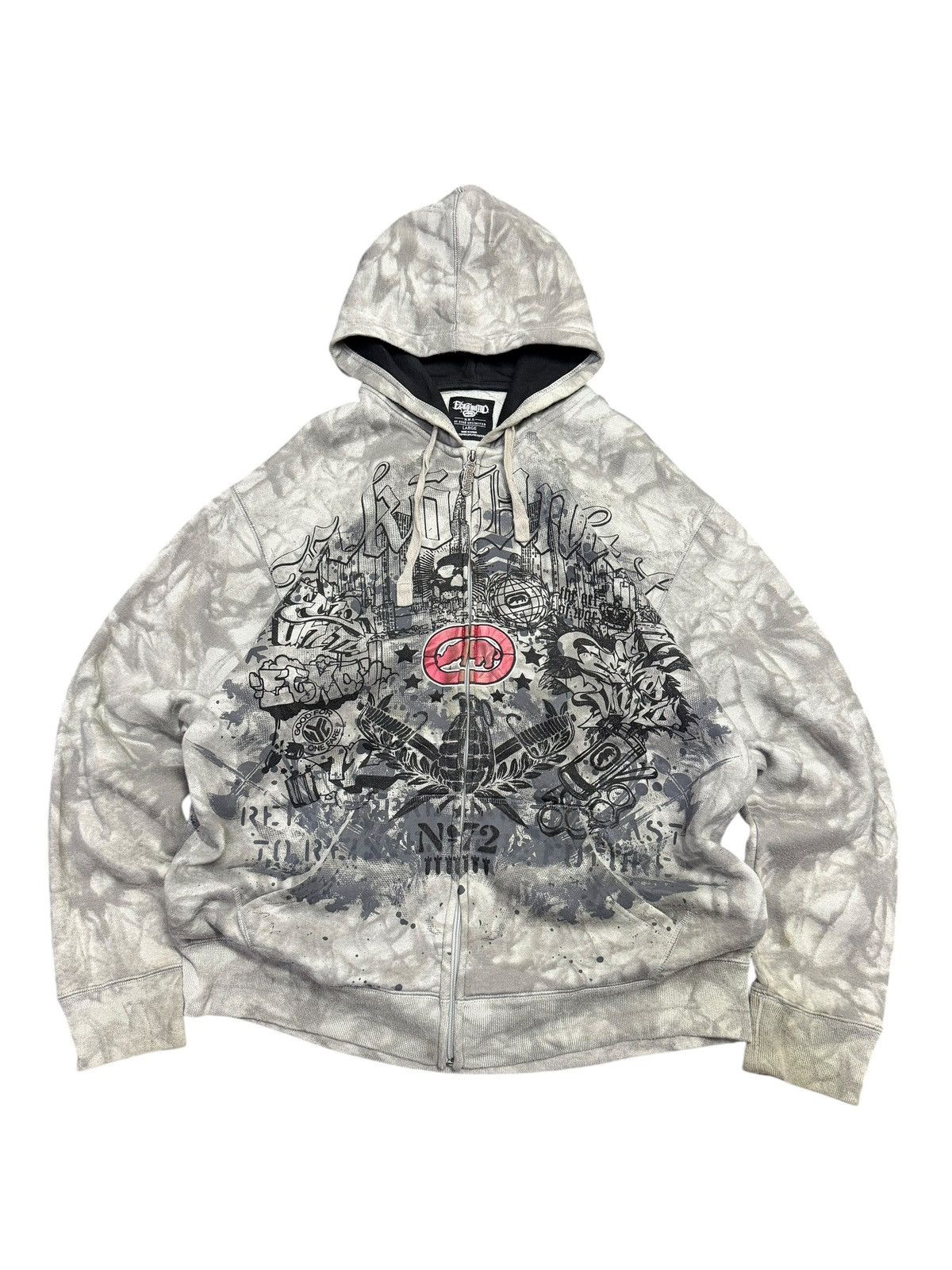 Ecko Unltd Fullprint Zipper Hoodie