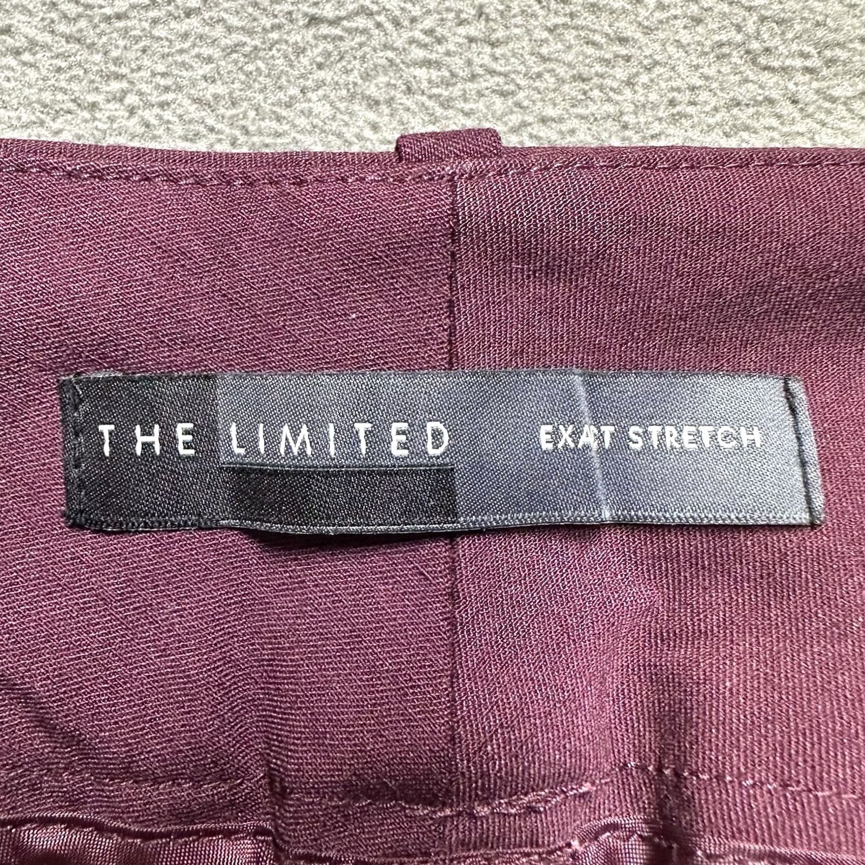 Vintage The Limited Red Dress Pants Womens 4R Slim Stretch Pockets Solid Flat Front Skinny Trousers Pants 4 Regular 30in Inseam Men? Womens Size 27" / US 4 / IT 40 - 7 Thumbnail